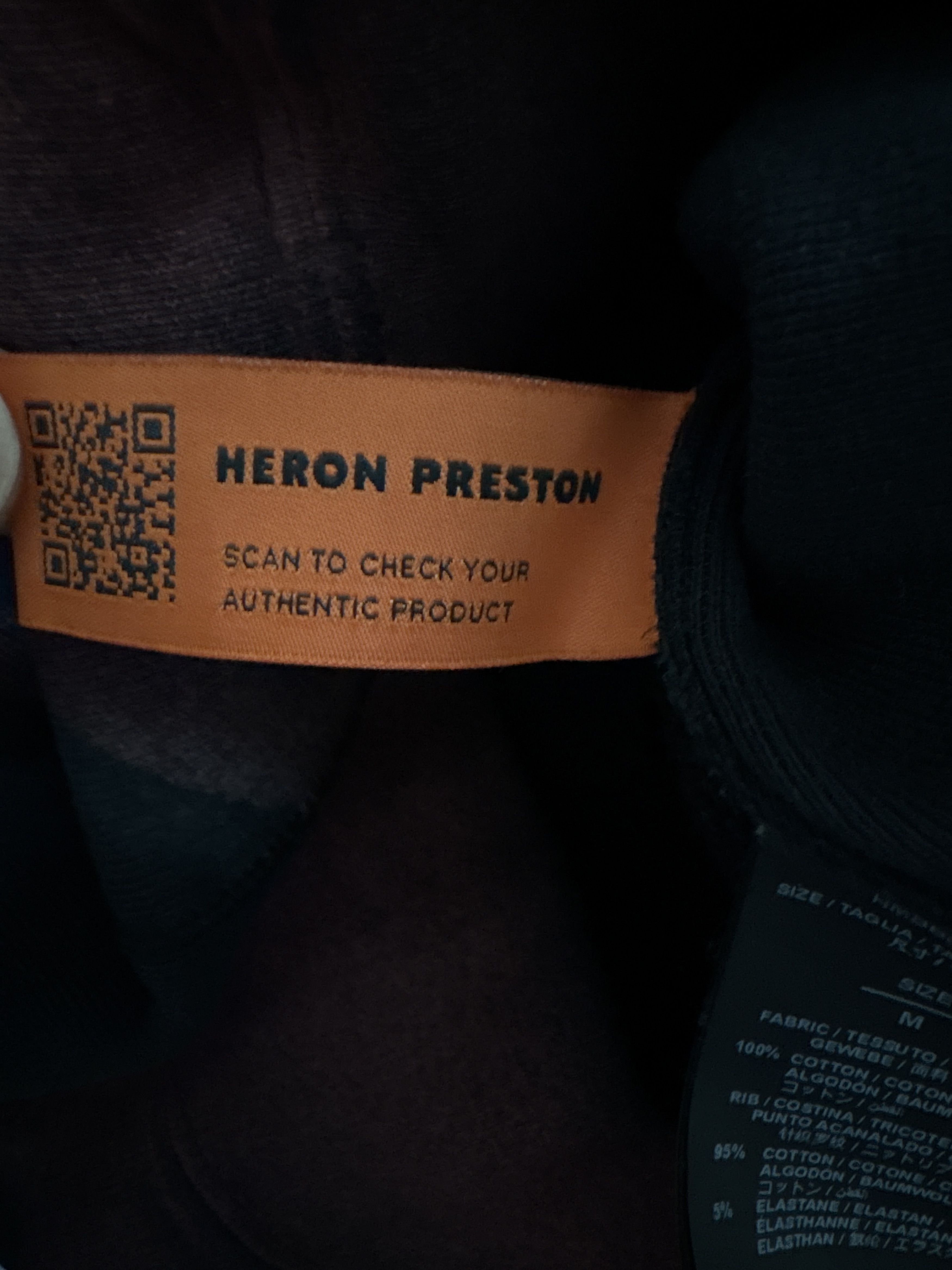 Heron Preston Heron Preston “Times Flames” Hoodie Size US M / EU 48-50 / 2 - 6 Thumbnail