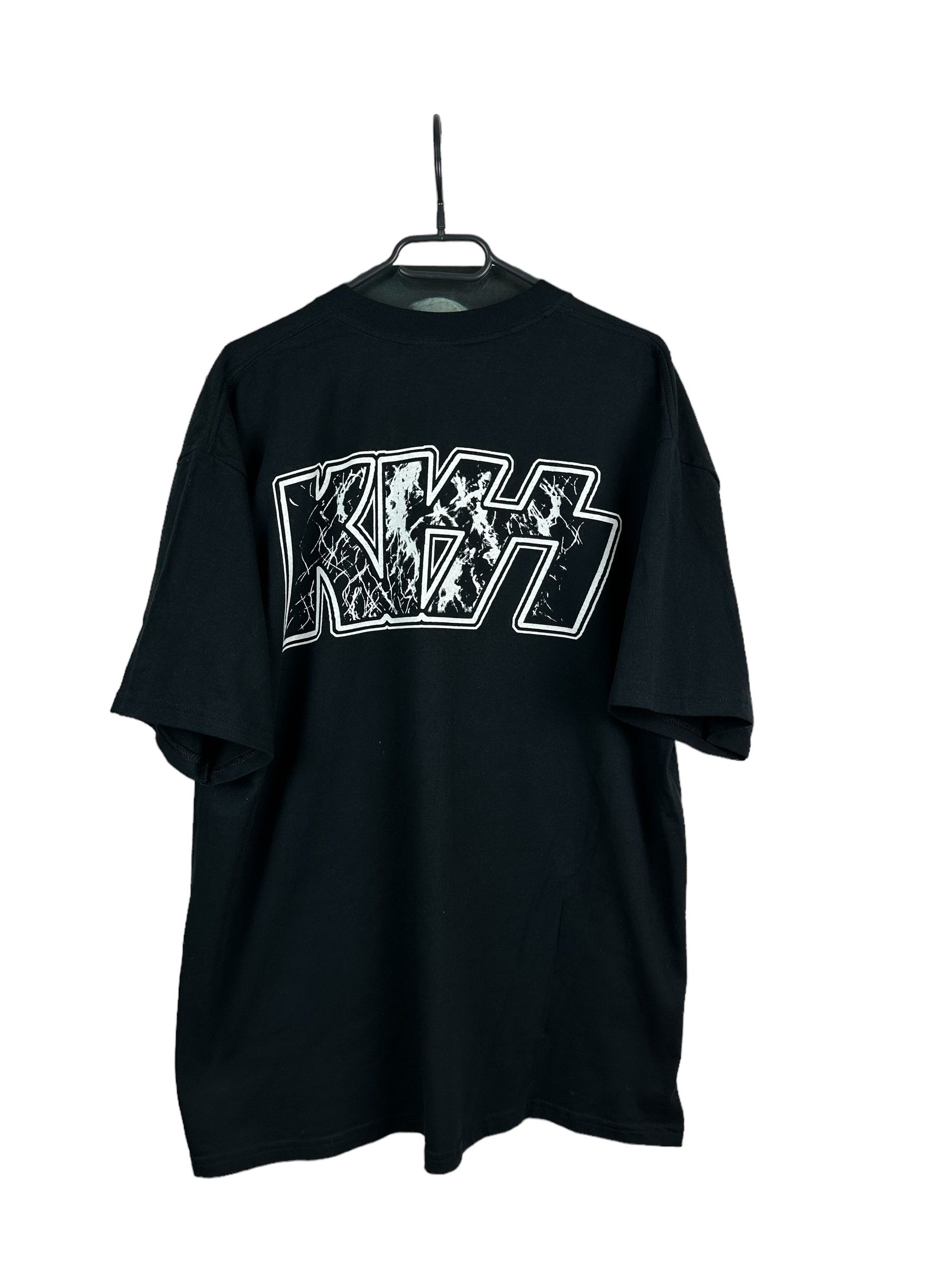 Band Tees Vintage Kiss Army Depot Faces Band Rare Graphic Shirt Tee Size US XL / EU 56 / 4 - 10 Thumbnail