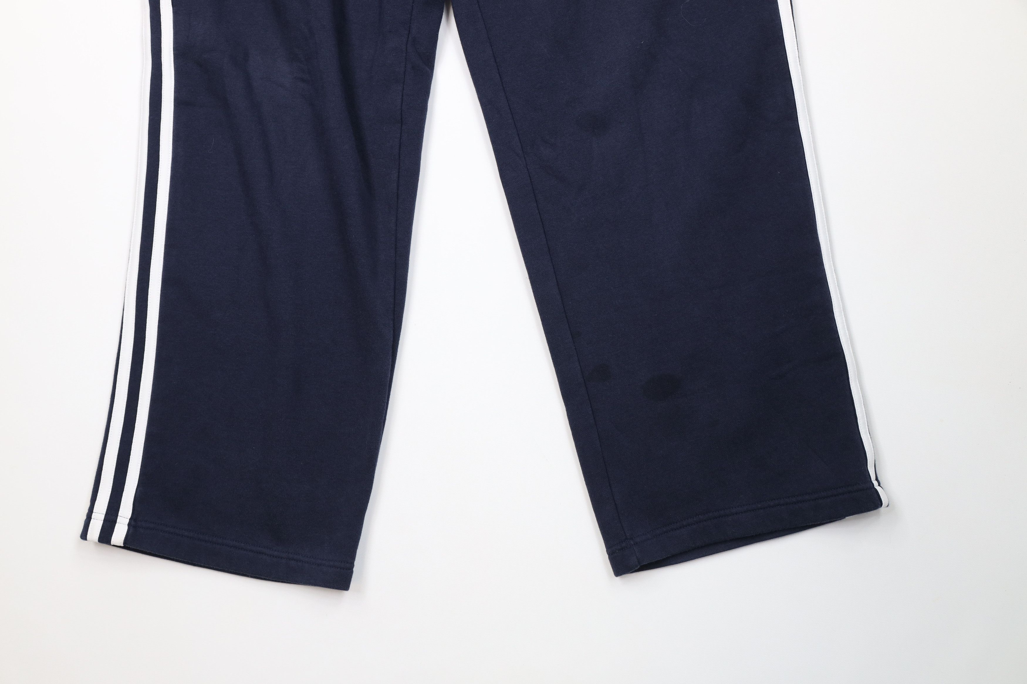 Adidas Vintage Y2K Adidas Spell Striped Wide Leg Sweatpants Blue Size US 36 / EU 52 - 4 Thumbnail