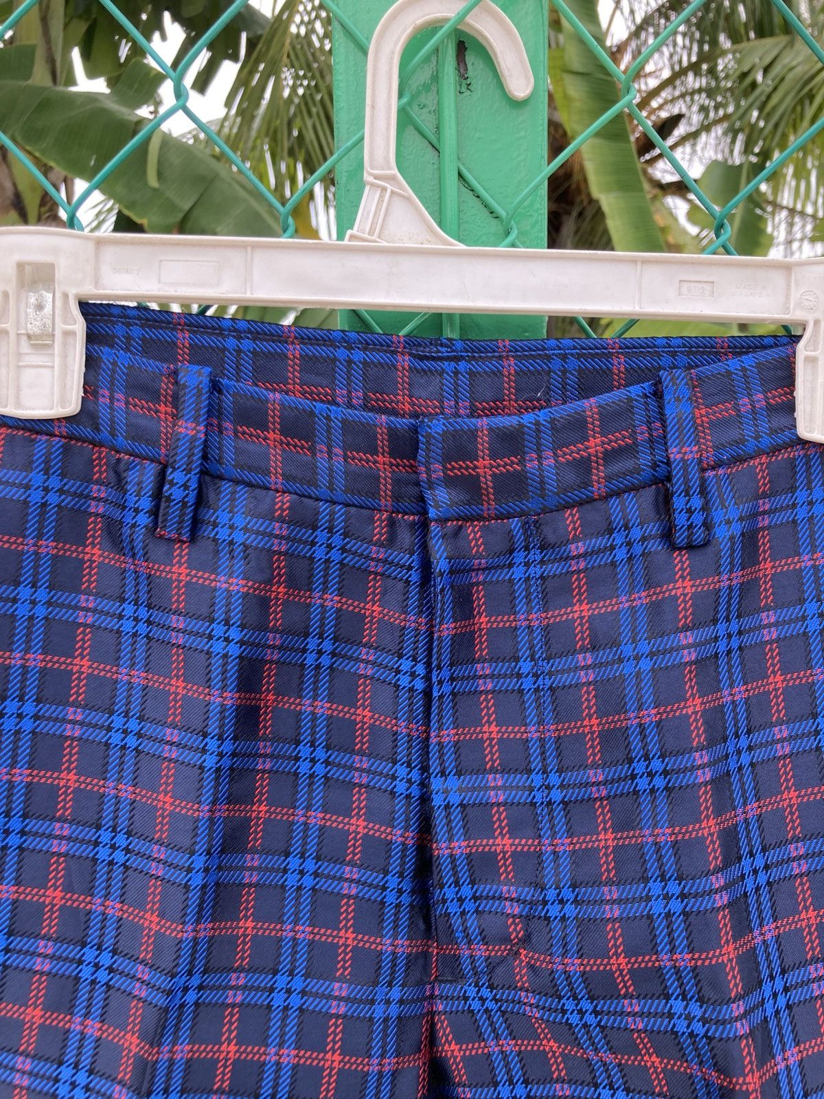 Tsumori Chisato Tsumori Chisato Tartan Plaid Tapered Trousers Size US 31 - 8 Thumbnail