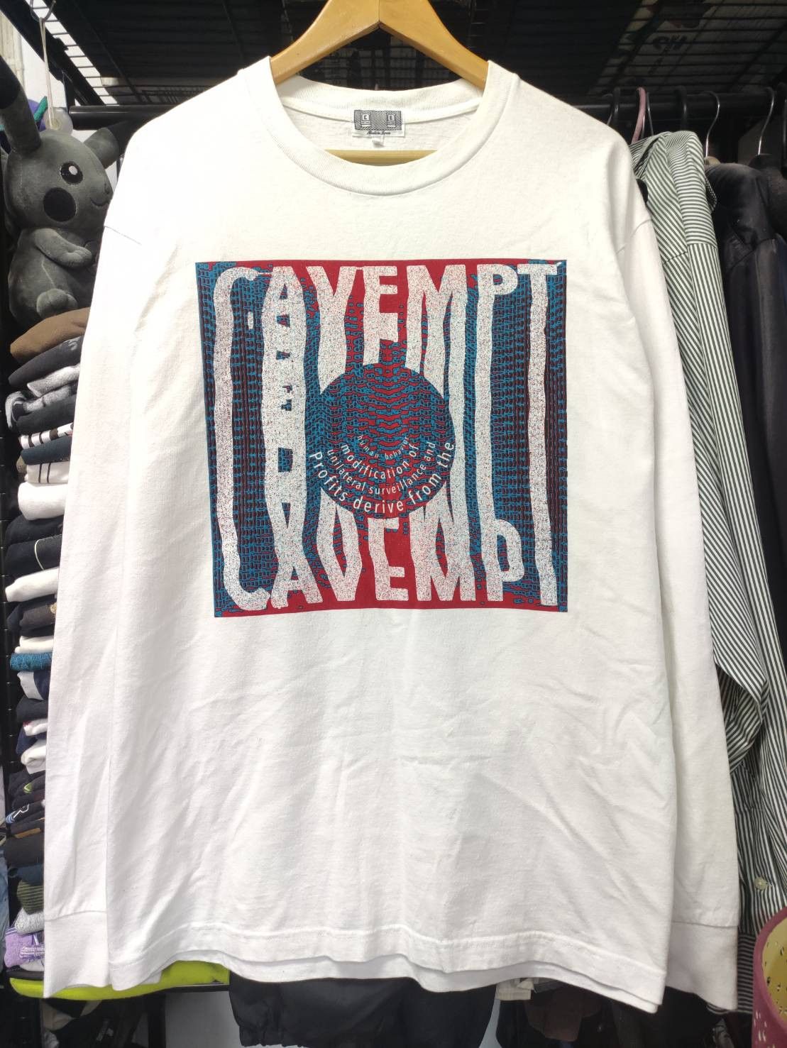Cav Empt Cav Empt Desire SS18 Long Sleeve T-Shirts Size US XL / EU 56 / 4 - 1 Thumbnail
