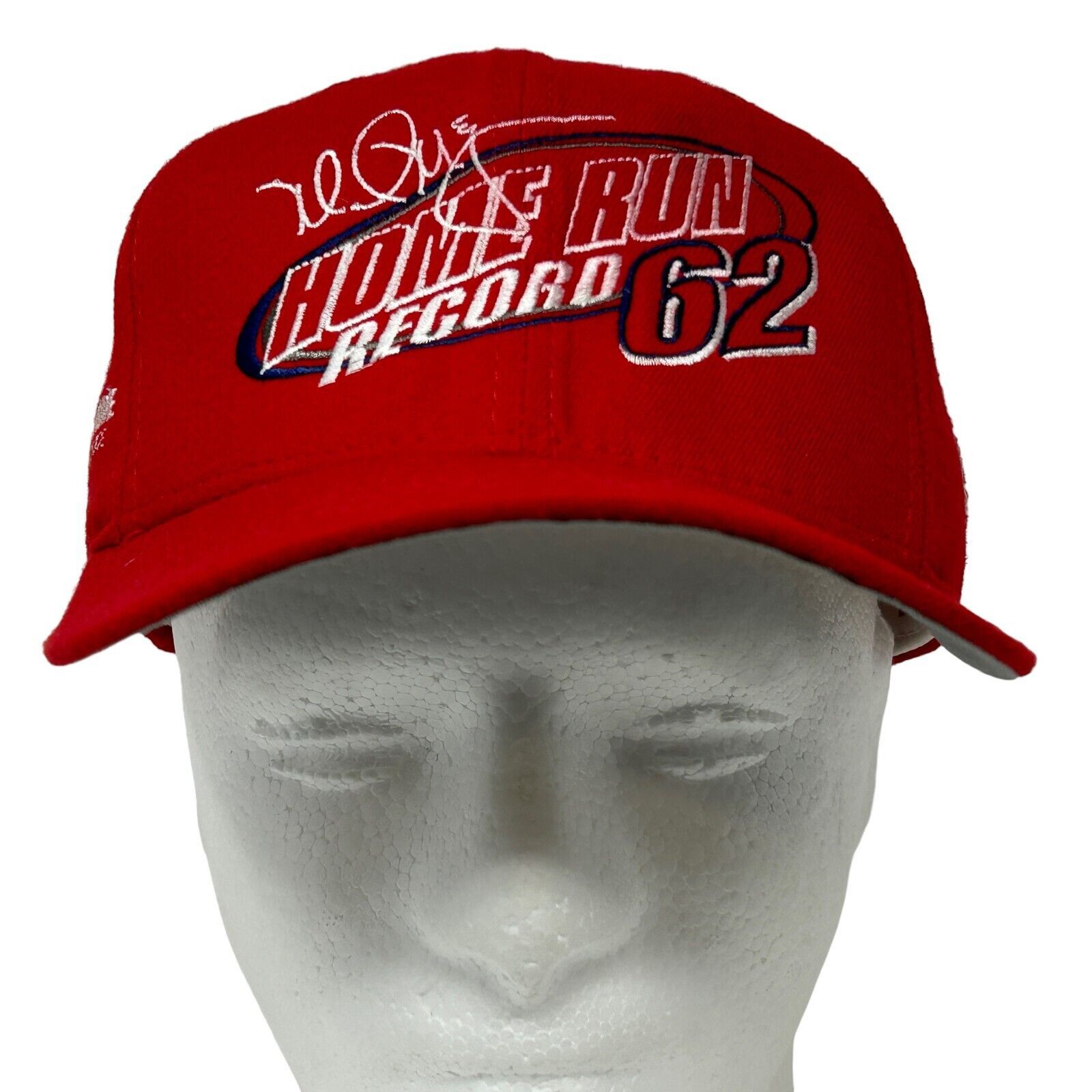 New Era Vintage Mark McGwire Home Run Record Hat Baseball Cap Size ONE SIZE - 2 Thumbnail