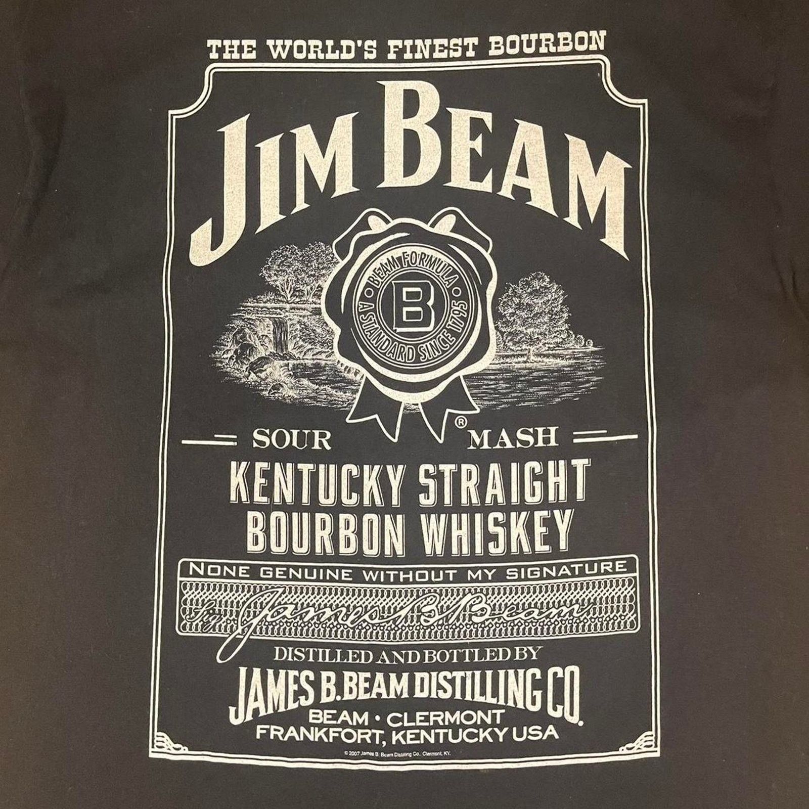 Other × Vintage 2007 jim beam whiskey shirt Size US L / EU 52-54 / 3 - 3 Thumbnail