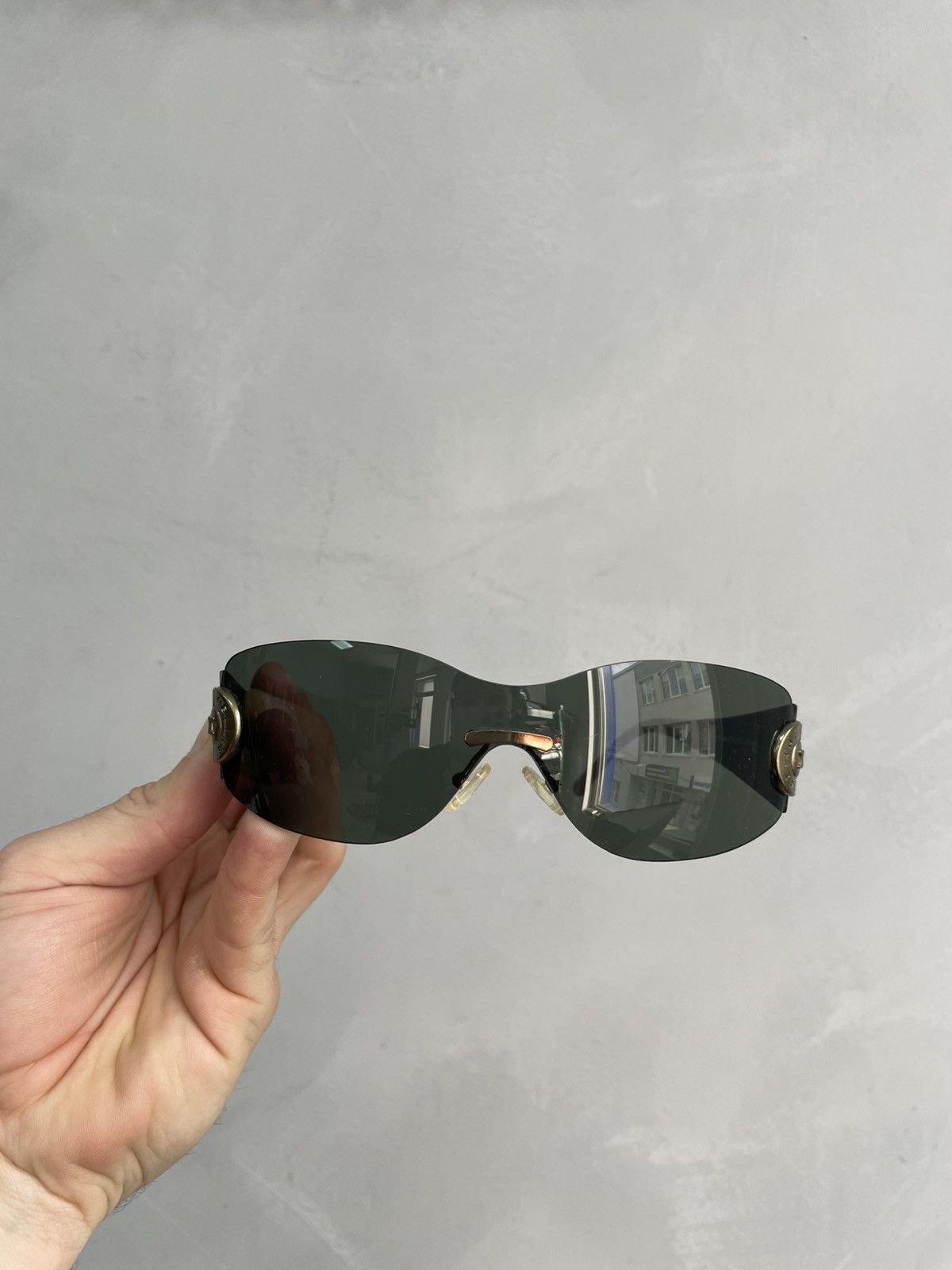 Celine × Designer VINTAGE CELINE SUNGLASSES Y2K MUSL RIMLESS 90s Size ONE SIZE - 9 Thumbnail