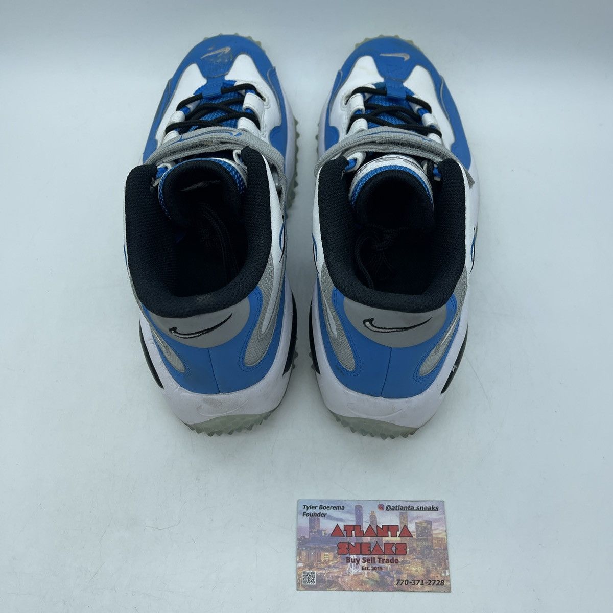 Nike Air zoom turf white photo blue Size US 11 / EU 44 - 6 Thumbnail