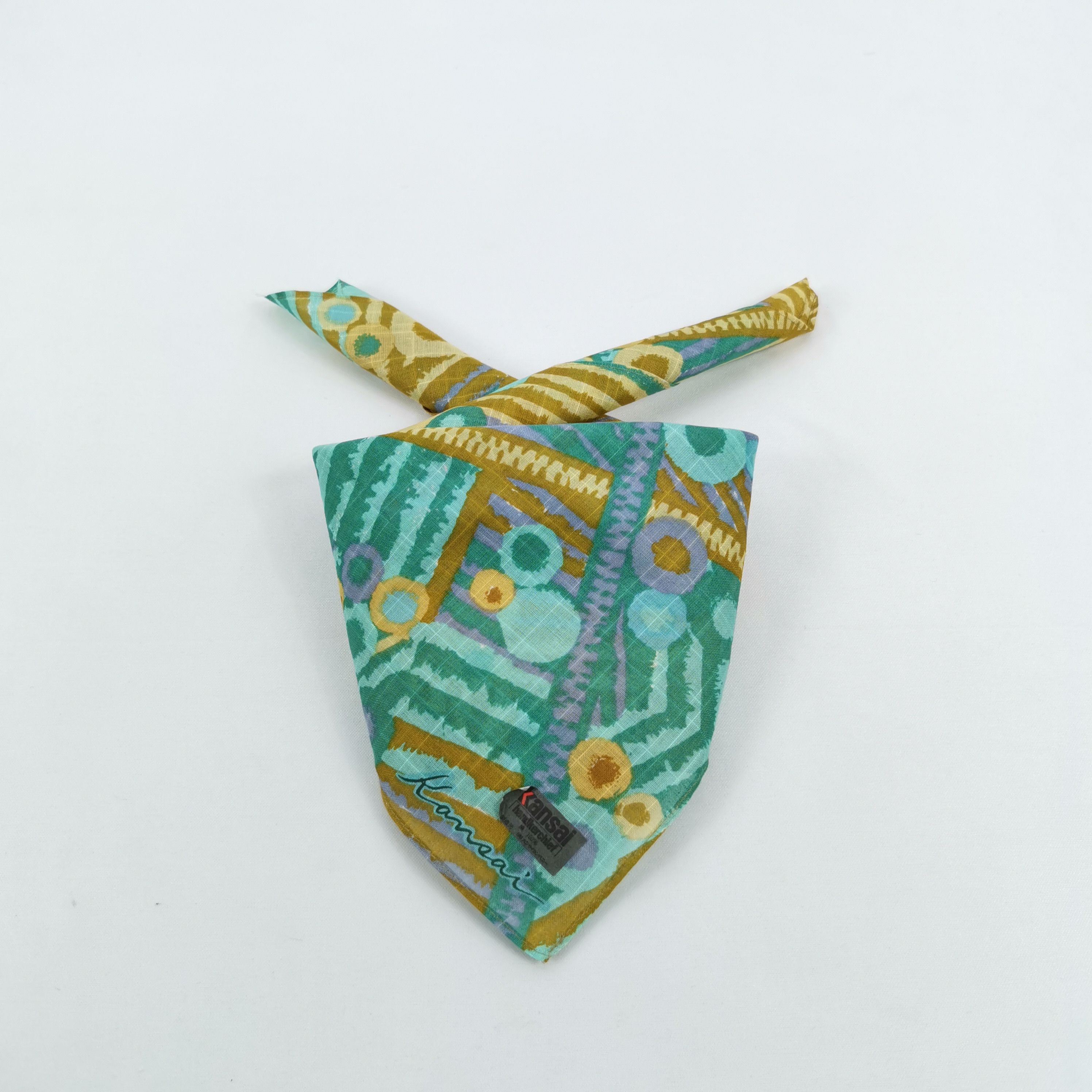 Kansai Yamamoto Vintage Kansai Handkerchief Neckerchief Japanese Bandana Size ONE SIZE - 1 Thumbnail