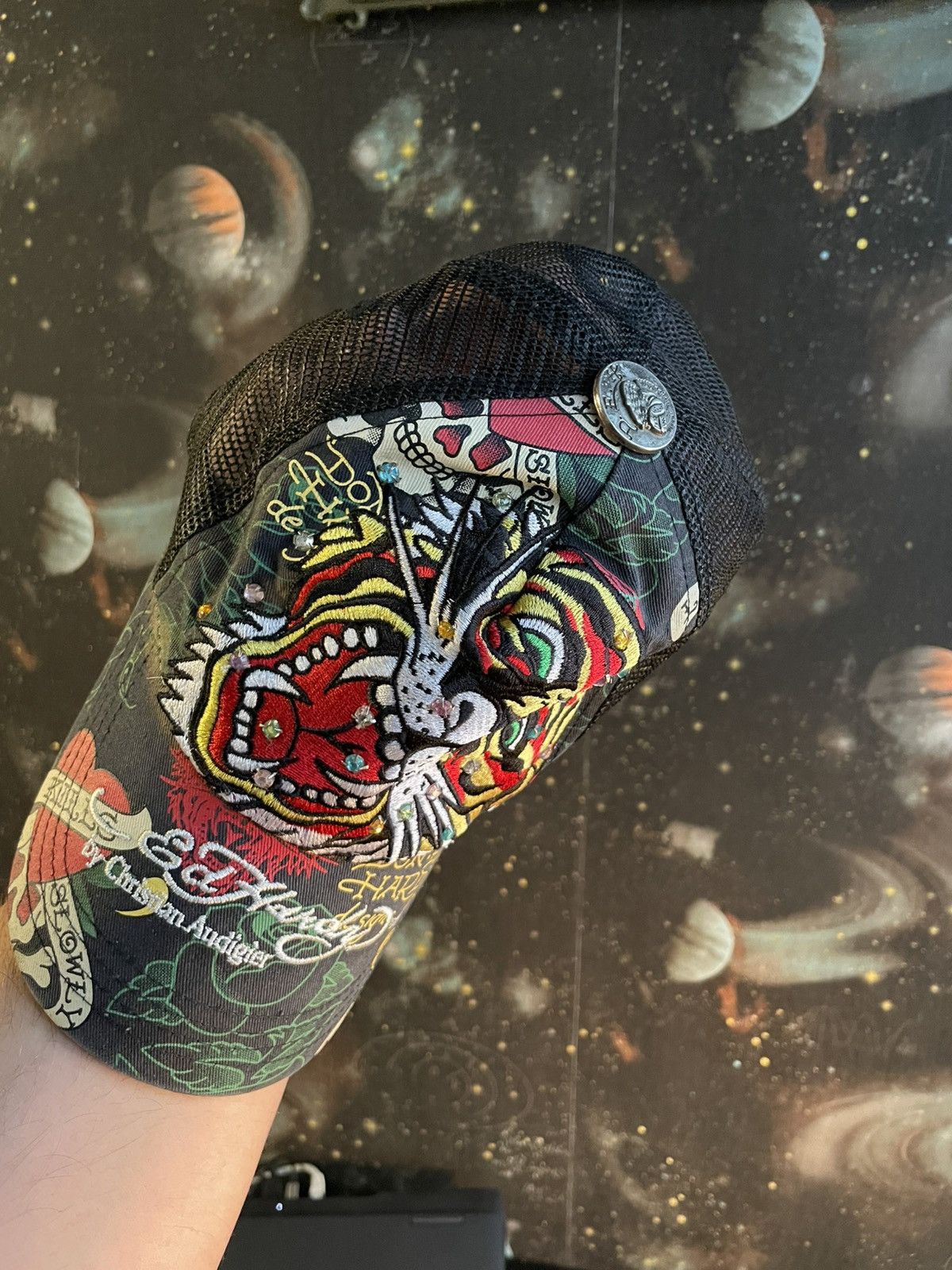 Christian Audigier Ed hardy cap rare. Size ONE SIZE - 2 Thumbnail