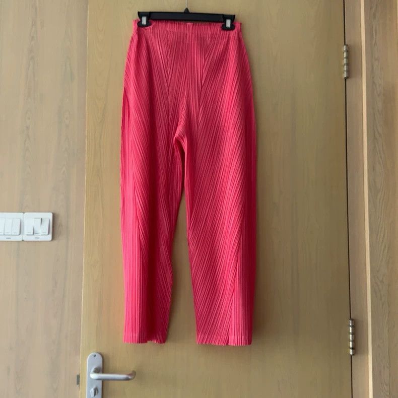 Issey Miyake Issey Miyake size:5 Pink pleated pants Size 42" / US 20 - 7 Thumbnail