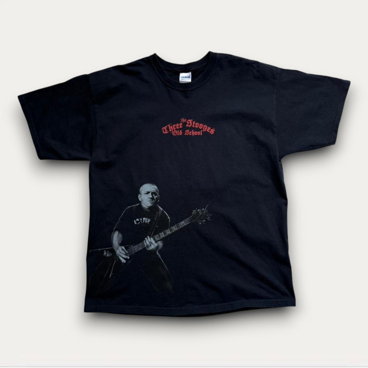 Vintage Vintage Y2K The Three Stooges World Tour T-Shirt Size US XL / EU 56 / 4 - 1 Thumbnail