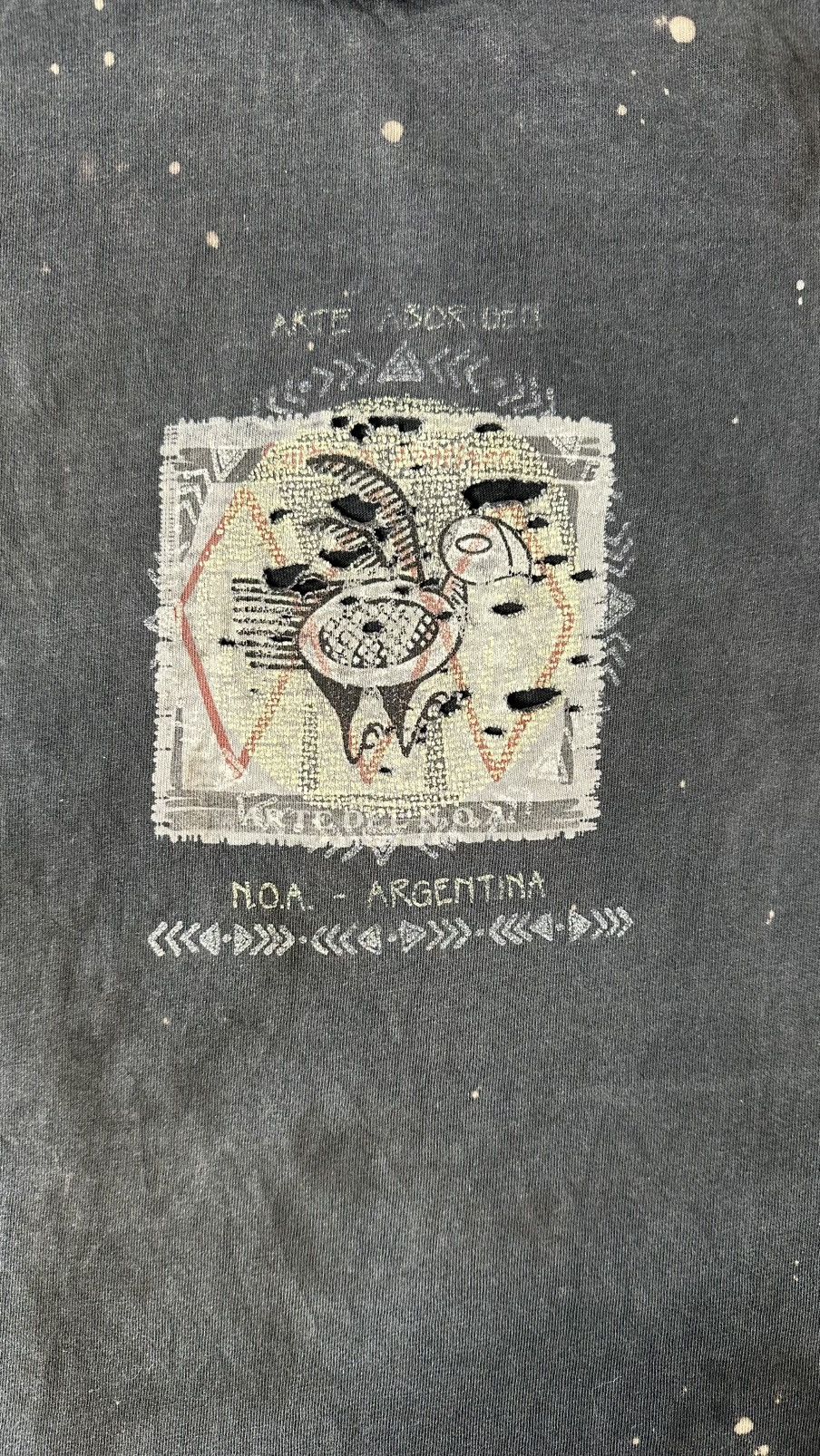 Vintage VINTAGE DISTRESSED CULTURA ARGENTINA TEE Size US M / EU 48-50 / 2 - 2 Thumbnail