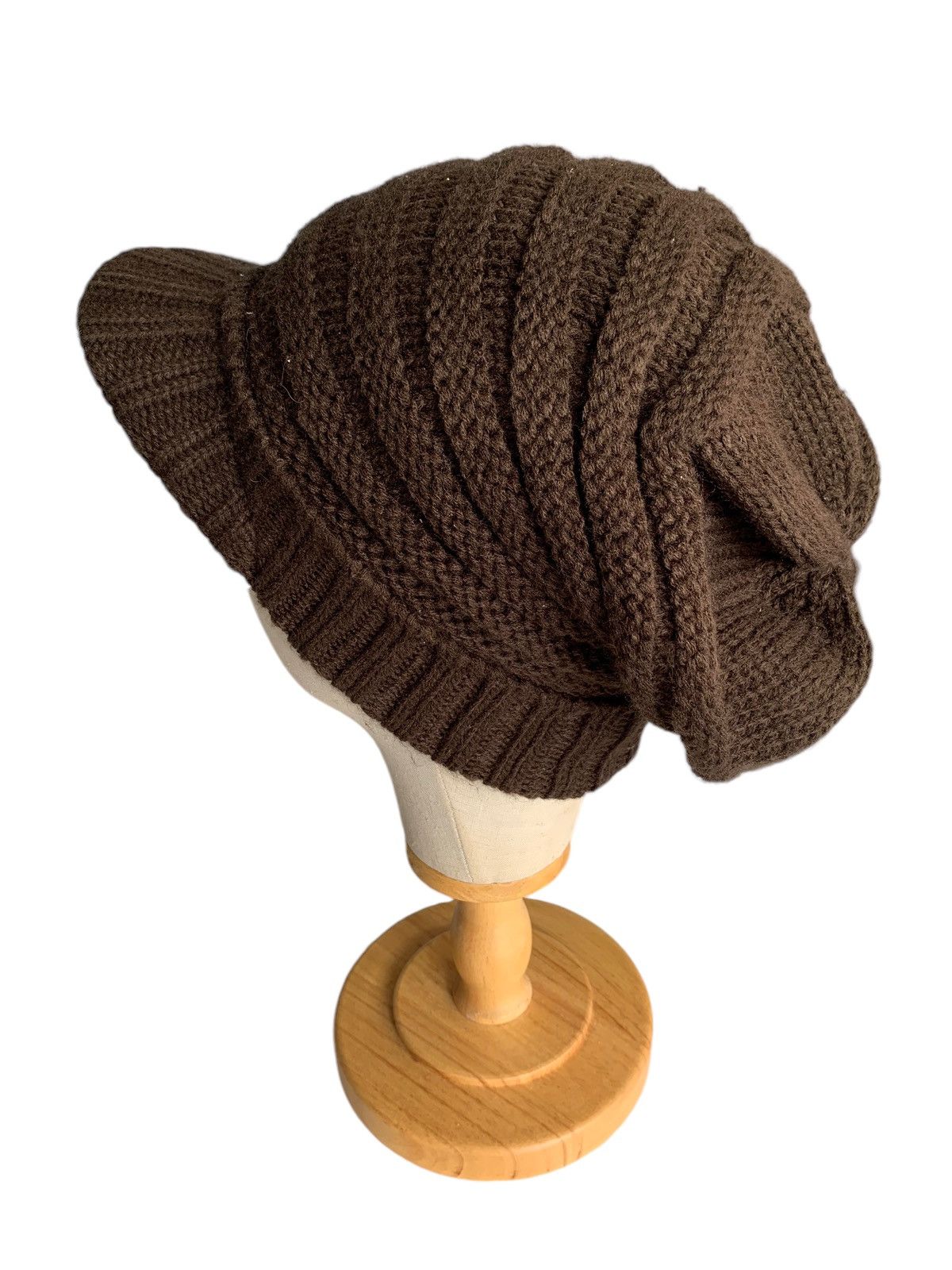 Japanese Brand × Kapital × Vintage Knitted crochet slouchy punk style Long Beanie Hats Size ONE SIZE - 6 Thumbnail