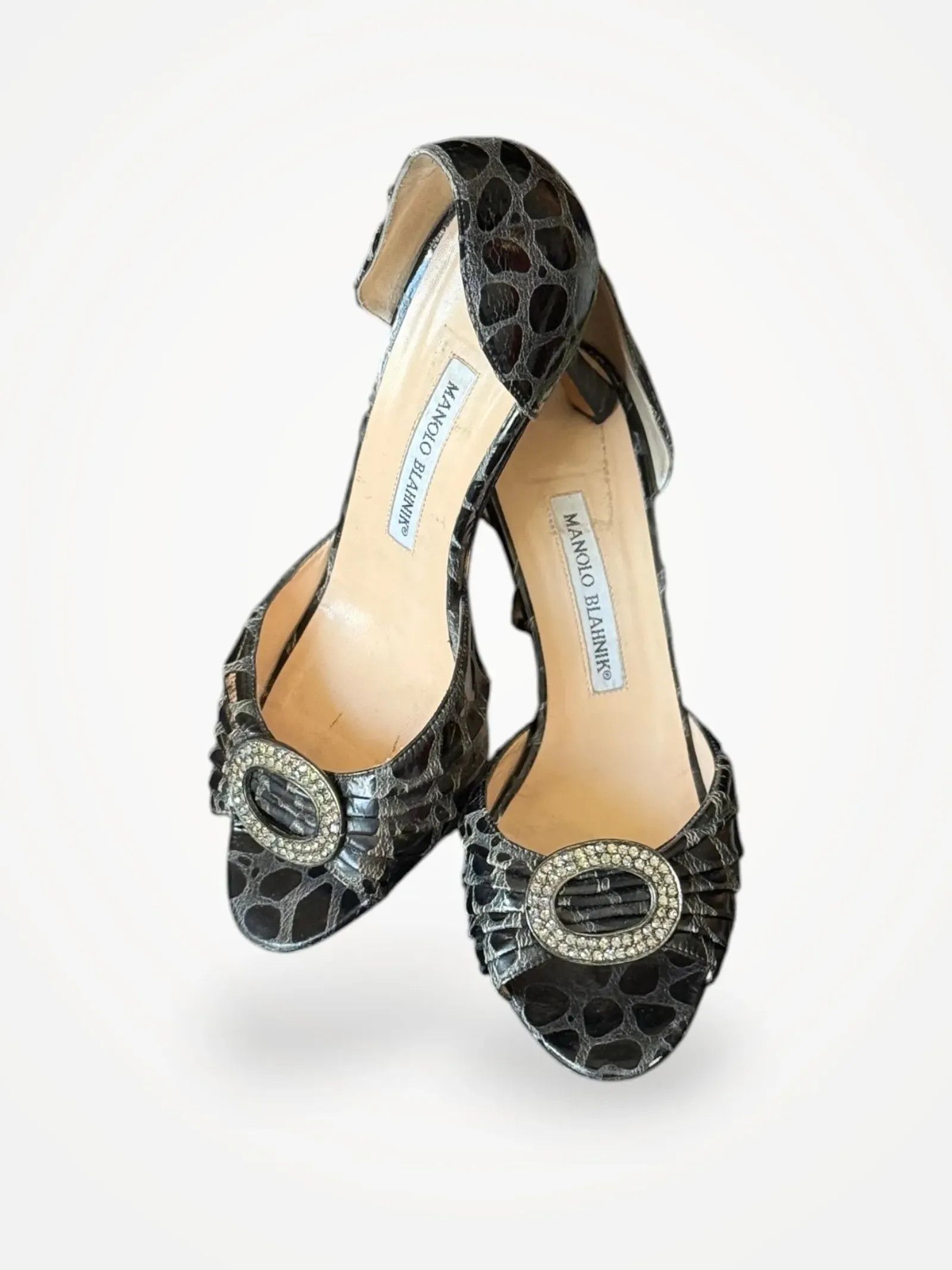 Manolo Blahnik Manolo Blahnik sedaraby d'orsay pump Heels Size US 8 / IT 38 - 1 Thumbnail