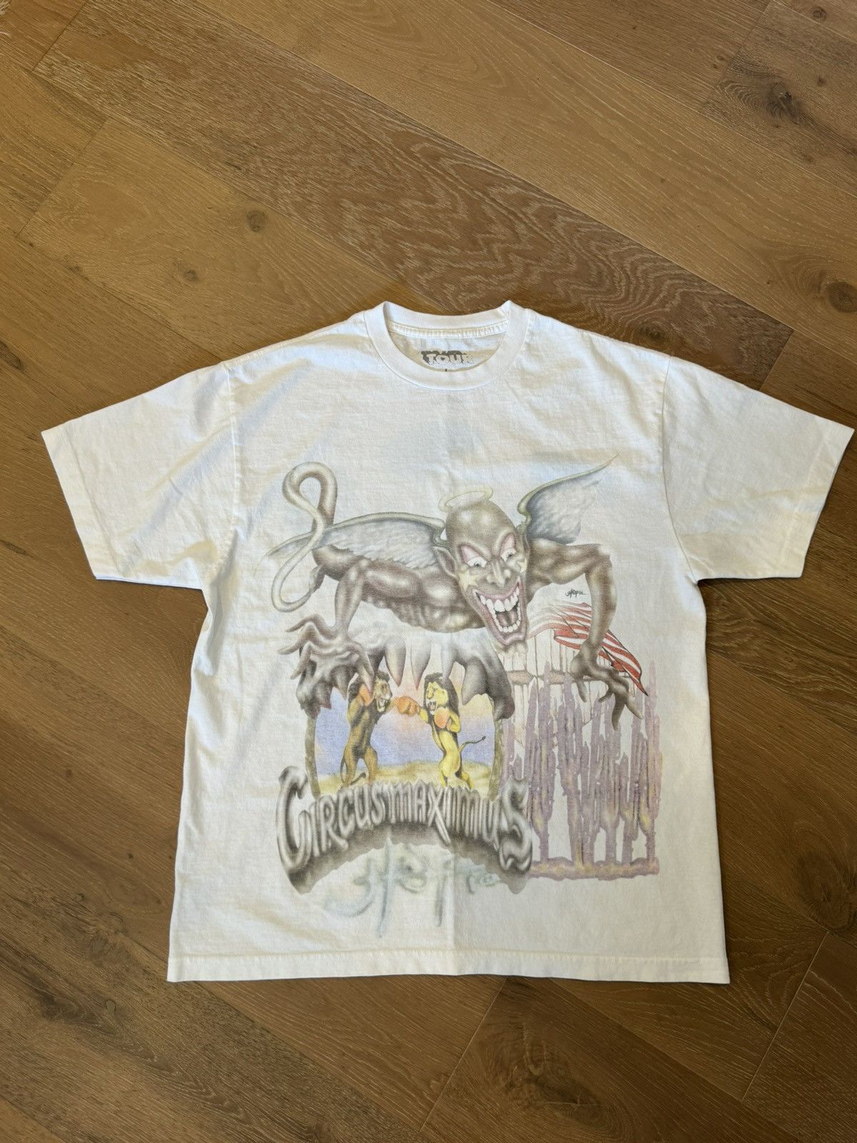 Travis Scott Travis Scott Utopia Tour Circus Maximus T-Shirt Size US L / EU 52-54 / 3 - 1 Thumbnail