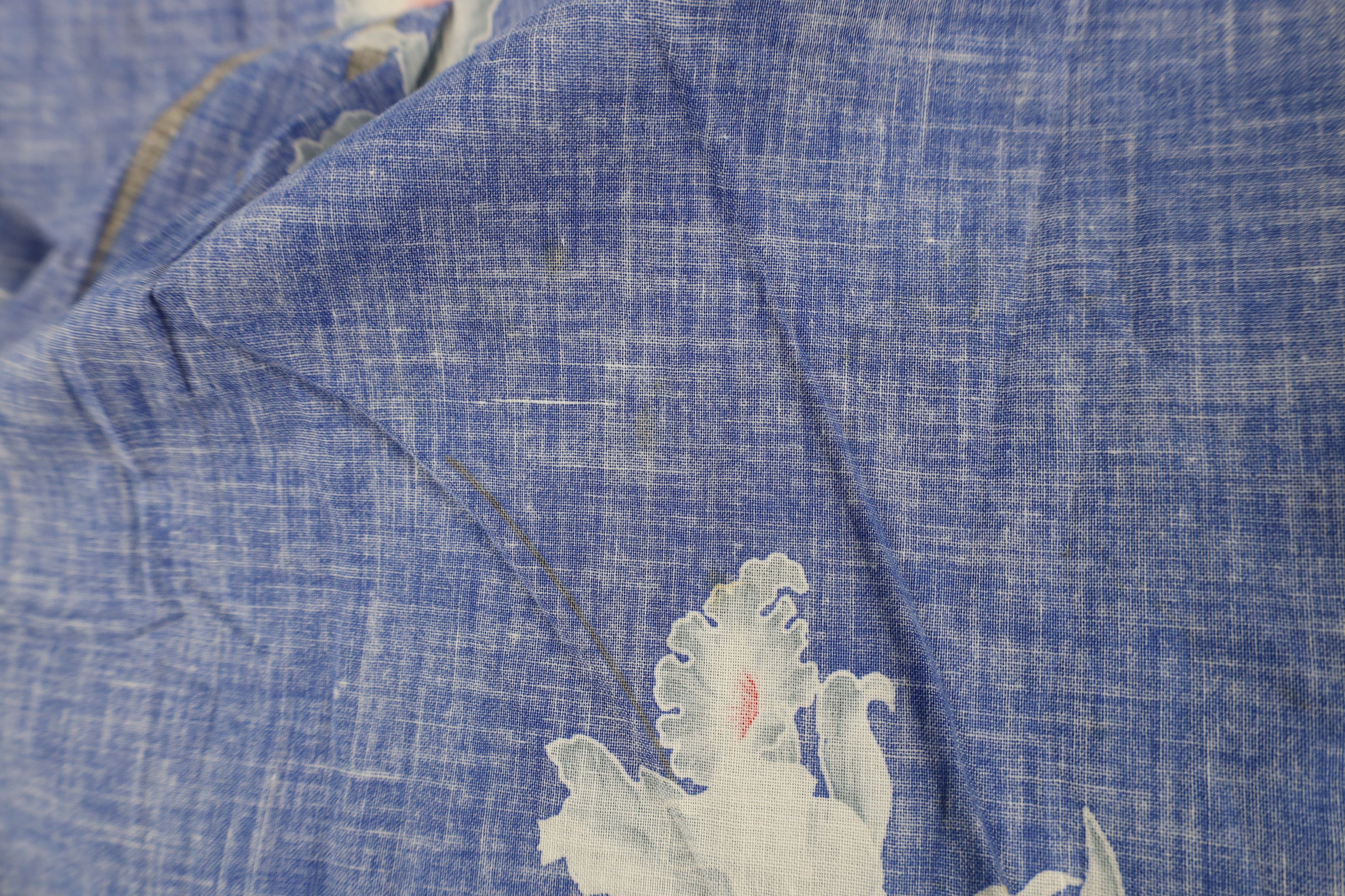 Vintage Vintage 70s Streetwear Flower Hawaiian Button Down Polo USA Size US M / EU 48-50 / 2 - 9 Thumbnail