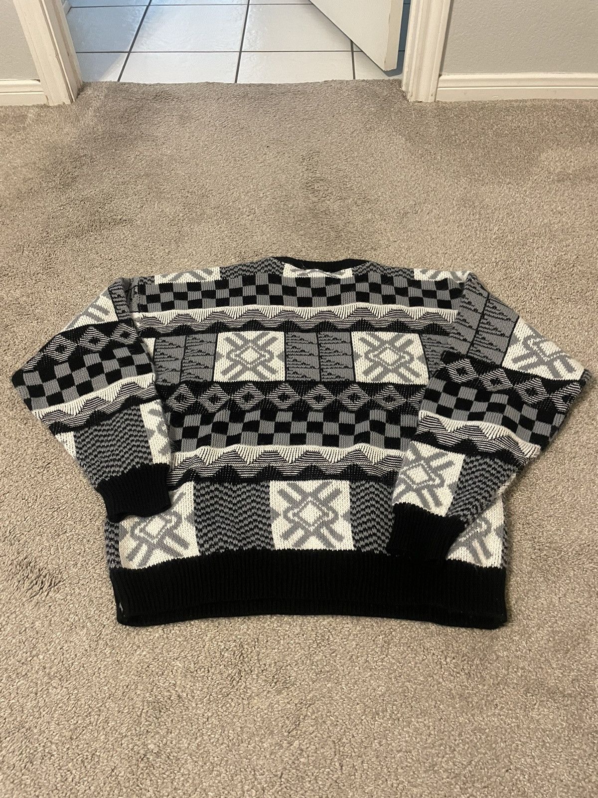 Towncraft × Vintage Vintage 90s Towncraft Sweater Large Acrylic Grandpa Style Size US L / EU 52-54 / 3 - 5 Thumbnail