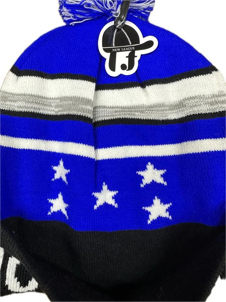Designer Honduras Fleece Lined Beanie Ski Cap BLACK Size ONE SIZE - 4 Thumbnail