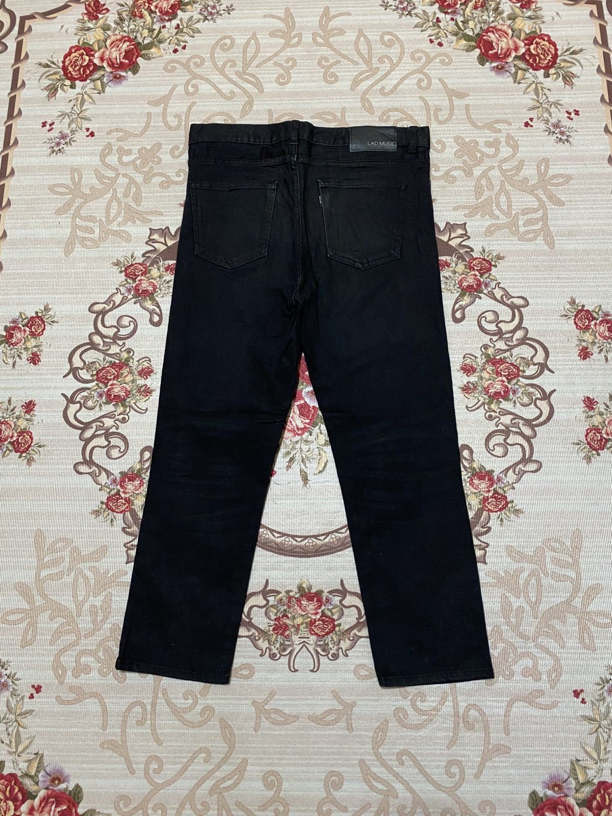 14th Addiction Lad Musician Black Straight Pants Size US 30 / EU 46 - 8 Thumbnail
