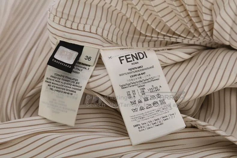 Fendi Fendi Skirt Size 24" / US 00 / IT 34 - 8 Thumbnail