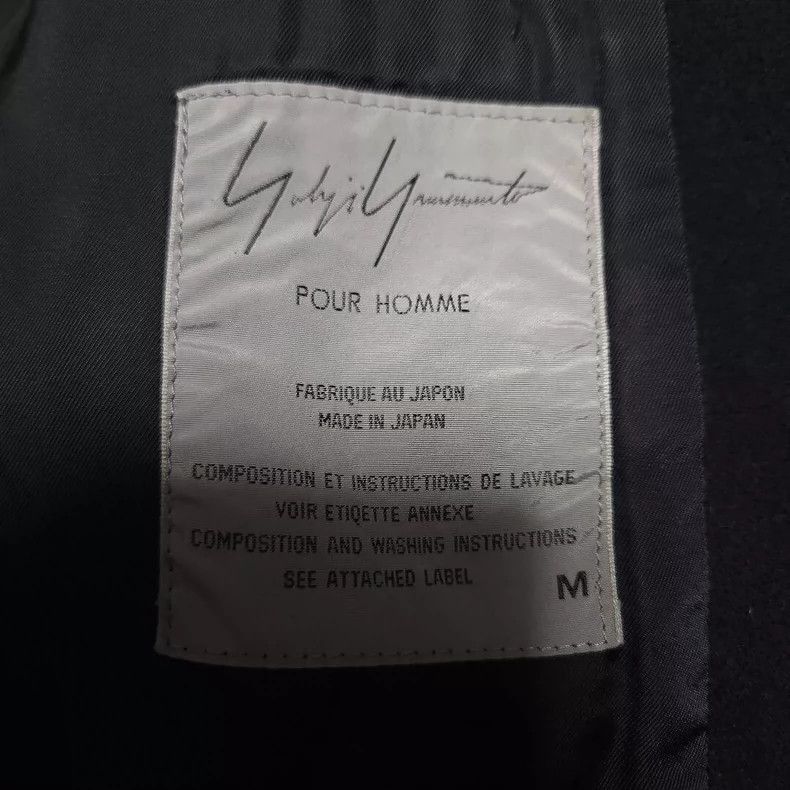 Yohji Yamamoto yohji yamamoto 1998AW wool long coat-2505 Size US M / EU 48-50 / 2 - 4 Thumbnail