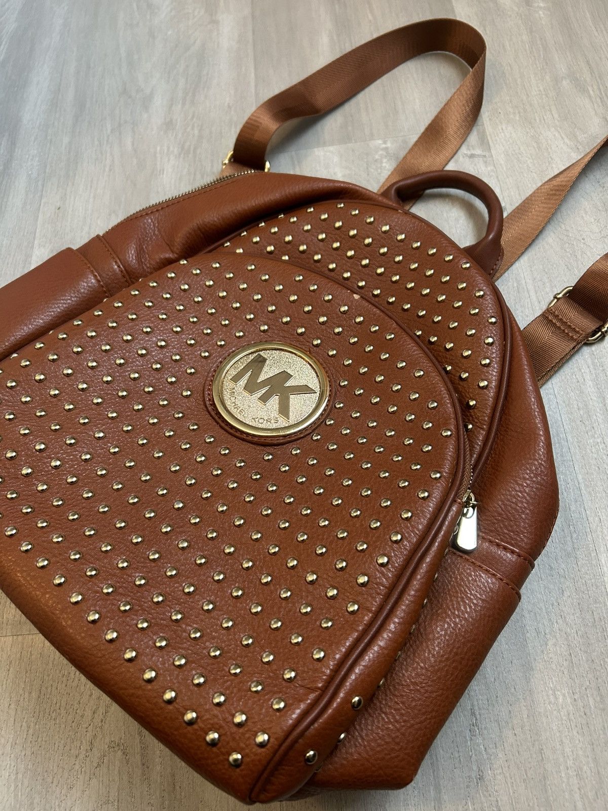 Michael Kors Micheal Kora Studded Backpack Size ONE SIZE - 2 Thumbnail