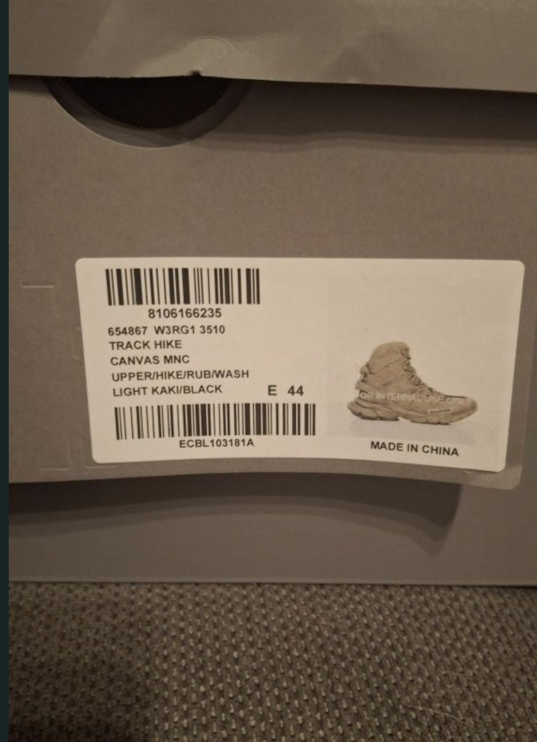 Balenciaga Balenciaga Track Hike kaki Size US 11 / EU 44 - 6 Thumbnail