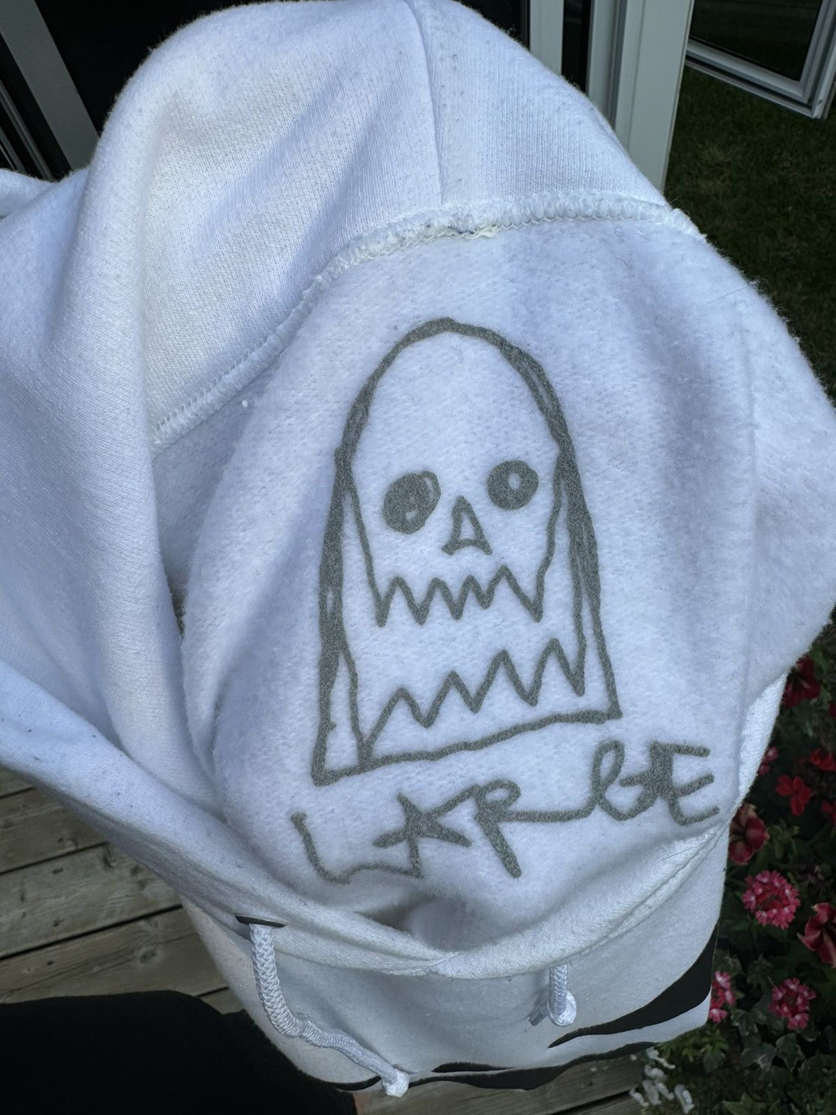 Asspizza × Designer Asspizza Pumpkin Face White Hoodie OG 2022 Size US L / EU 52-54 / 3 - 4 Thumbnail