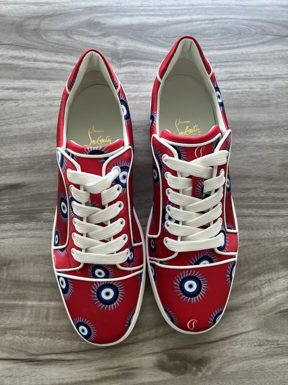 Christian Louboutin $995 Christian Louboutin Orlato “Evil Eye” Size 8 Mens Size US 8 / EU 41 - 5 Thumbnail
