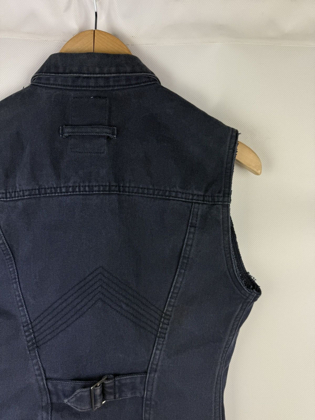 Jean Paul Gaultier JPG Jean Paul Gaultier 22 Drill Vintage 90s Vest Waistcoat Size M / US 6-8 / IT 42-44 - 16 Thumbnail