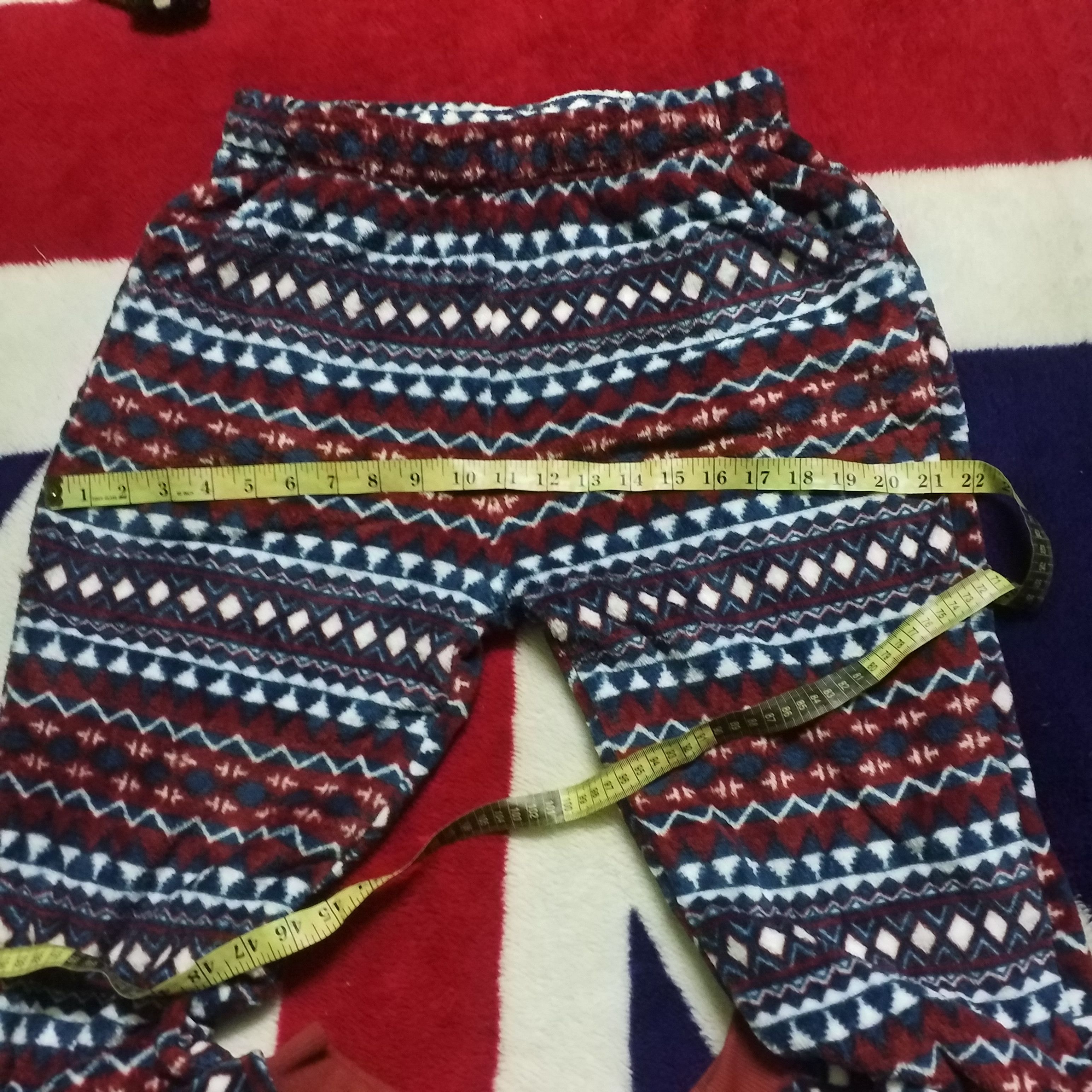 Japanese Brand MULTICOLOUR SWEATPANT JOGGER SLEEPWEAR Size 34" / US 12 / IT 48 - 3 Thumbnail