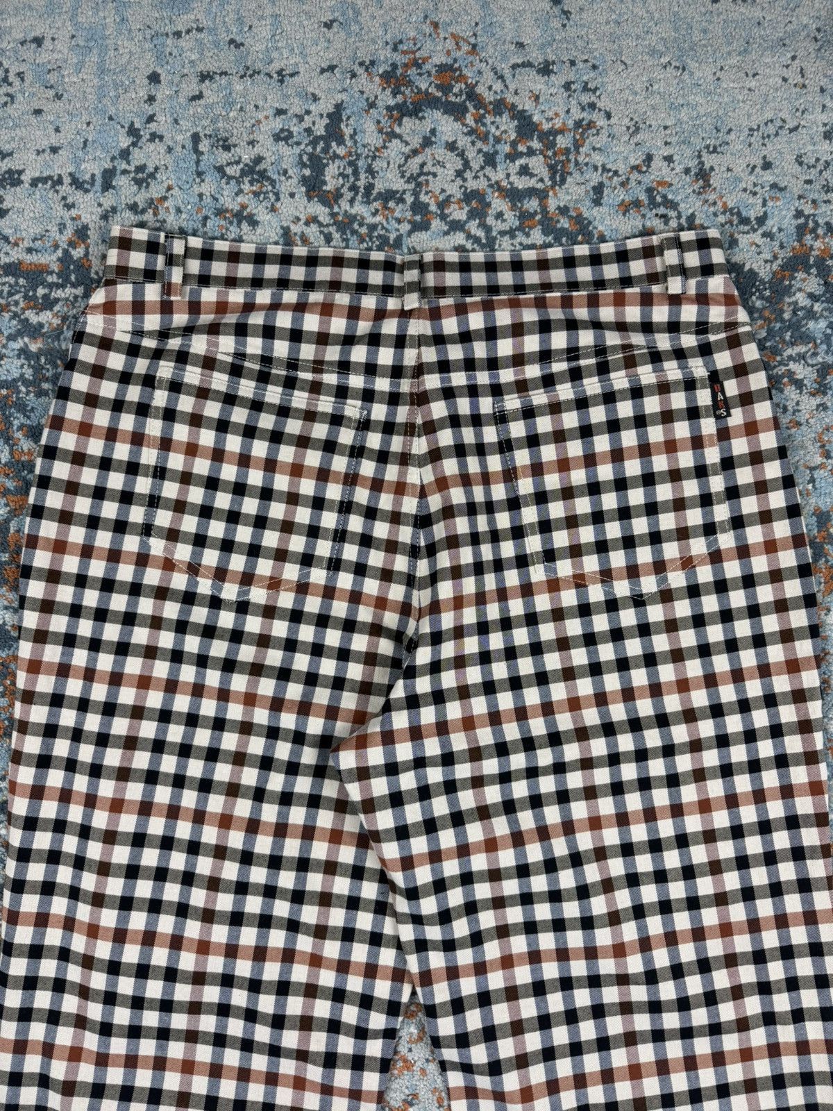 DAKS × Vintage Vintage y2k Daks London pattern checked pants straight fit Size US 32 / EU 48 - 8 Thumbnail