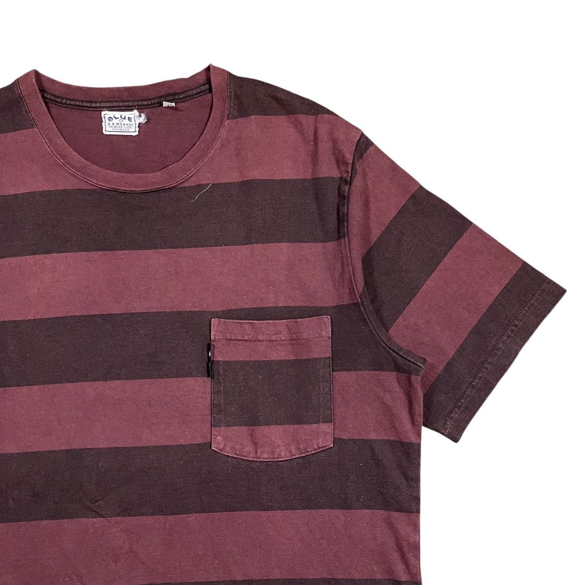 Blue Blue Japan Blue Blue Hr Market Stripe Pocket Tee Size US M / EU 48-50 / 2 - 2 Thumbnail