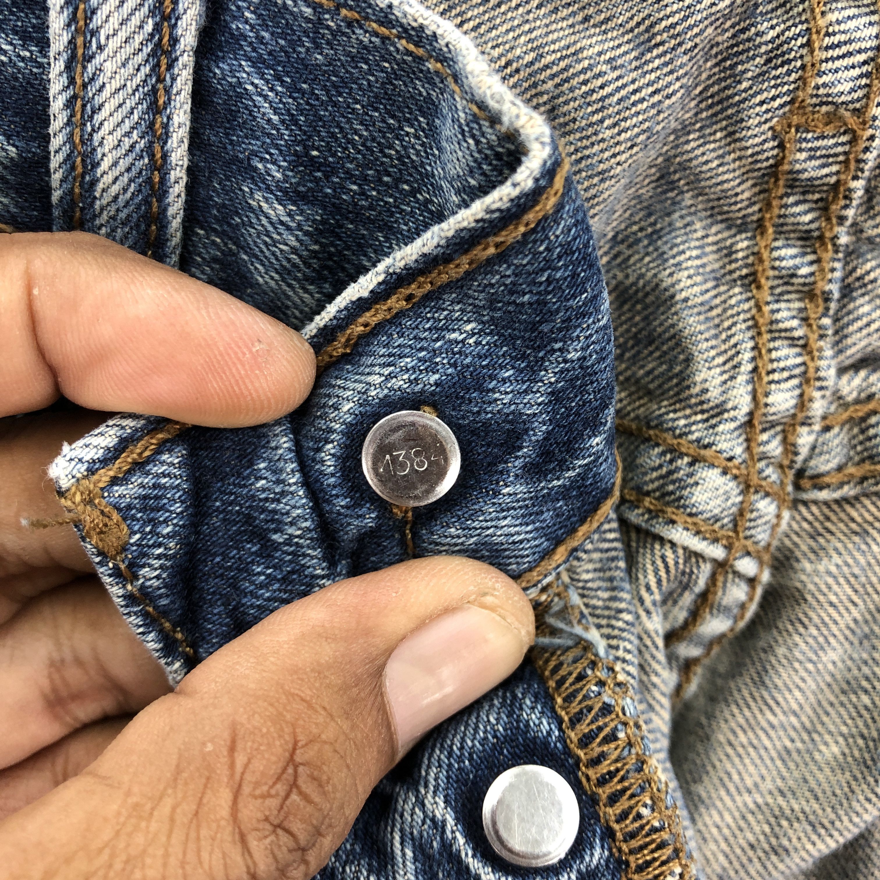 Levi's Vintage Y2K Levis 501 Faded Jeans Levi's Mud Stonewash Denim Size US 32 / EU 48 - 7 Thumbnail