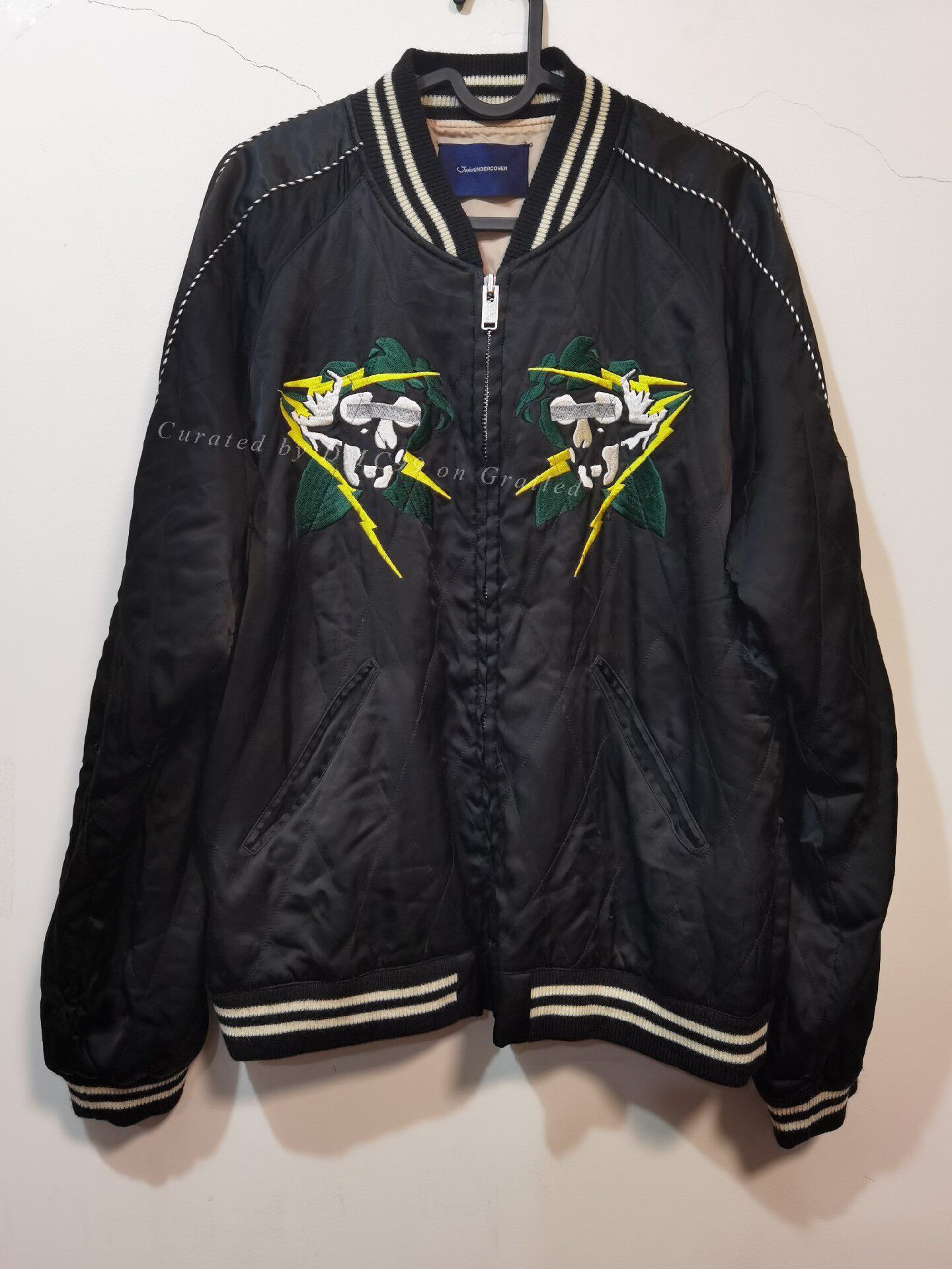 John Undercover John Undercover Yokosuka Satin Embroidered Jacket Size US L / EU 52-54 / 3 - 1 Thumbnail
