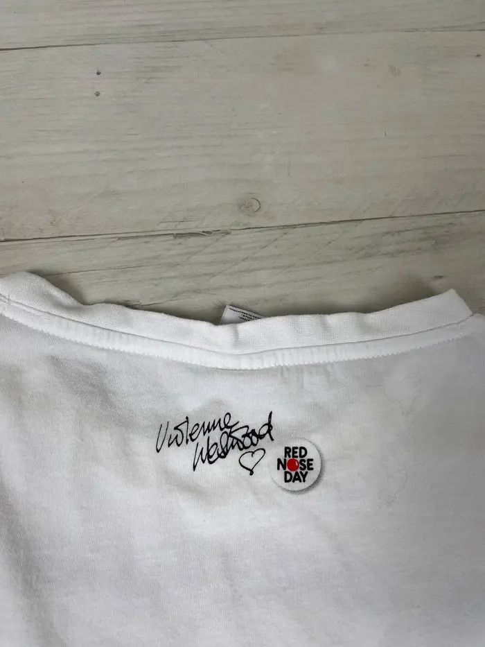 Vivienne Westwood Vivienne Westwood Comic Relief Red Nose Day T Shirt Size US XL / EU 56 / 4 - 10 Thumbnail