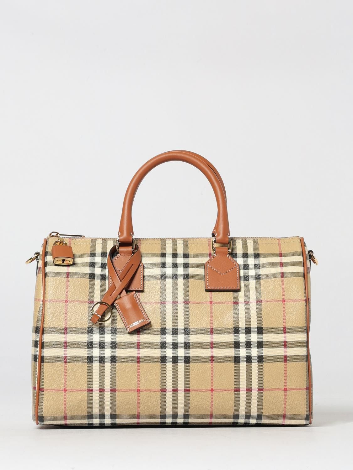 Burberry Burberry Handbag Woman Beige Size ONE SIZE - 1 Thumbnail