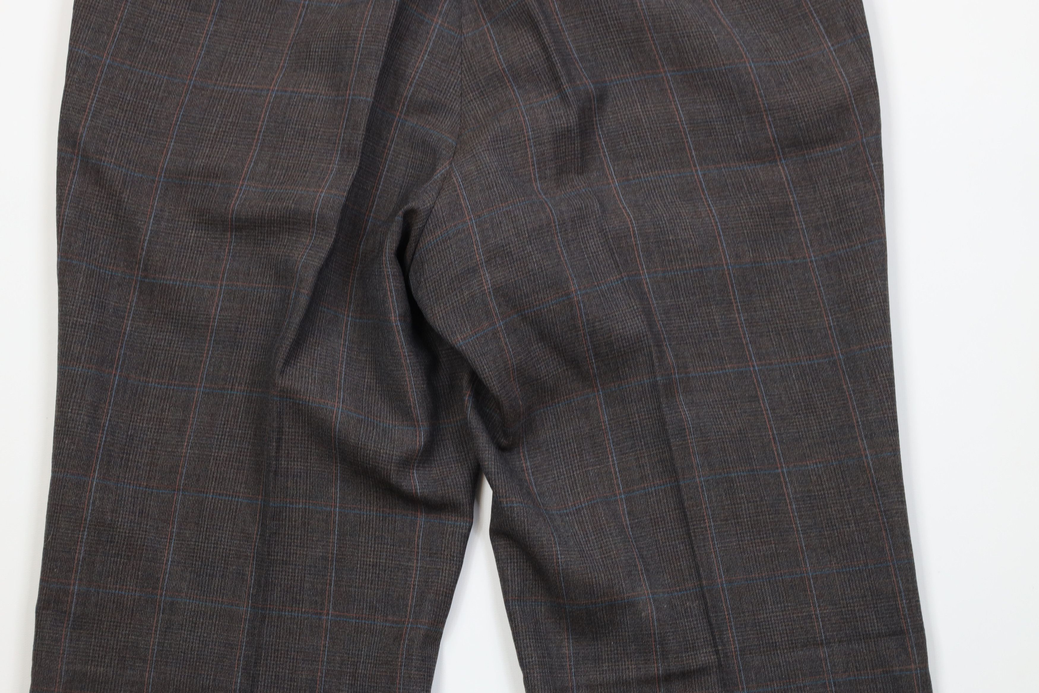 Vintage Vintage 70s Streetwear Flared Wide Leg Chino Pants Plaid USA Size US 34 / EU 50 - 11 Thumbnail