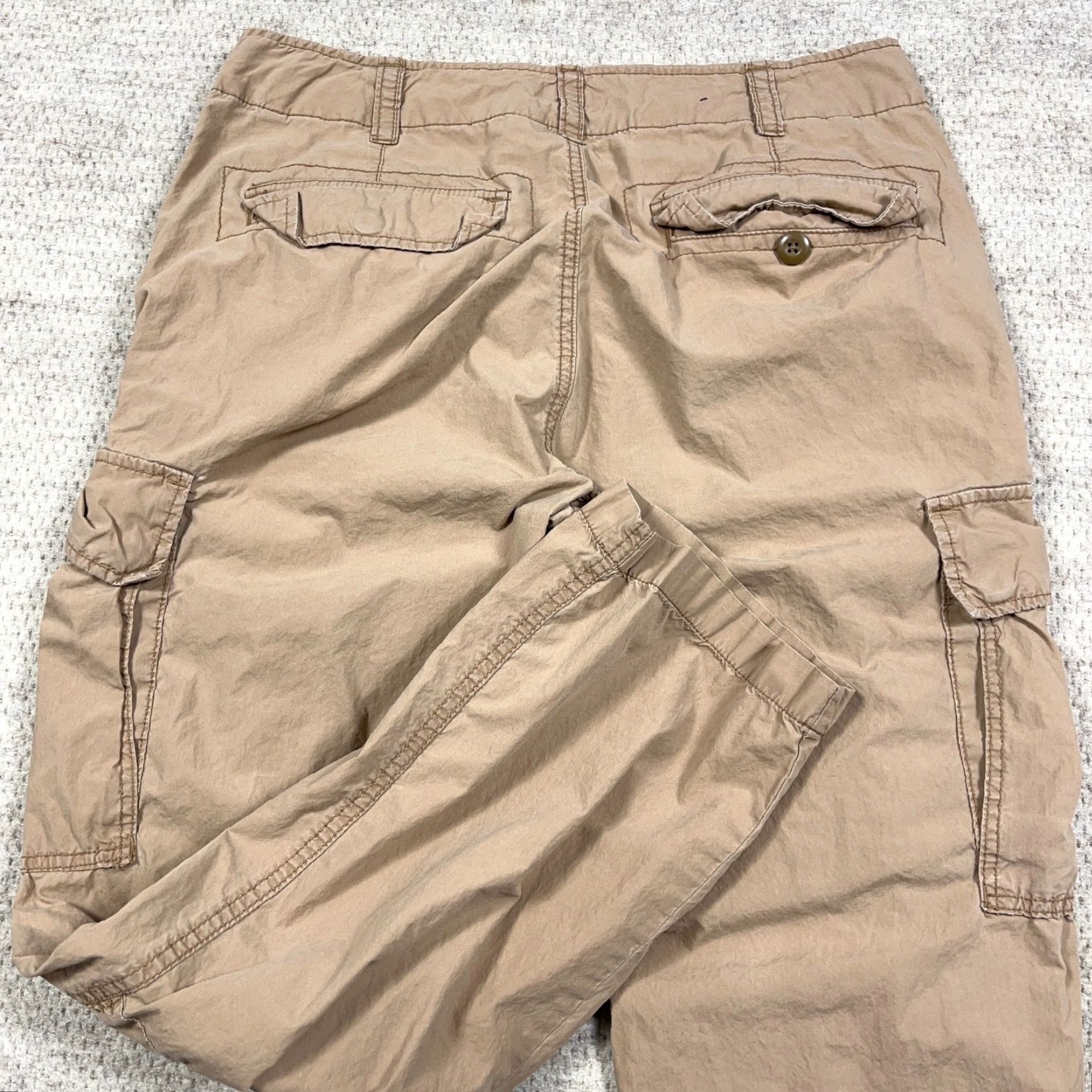 Polo Ralph Lauren VINTAGE Polo Ralph Lauren Cargo Pants Men 34x32 Tan Brown Paratropper Military Cargo Pants Mens Brown 34x32 Size US S / EU 44-46 / 1 - 4 Thumbnail
