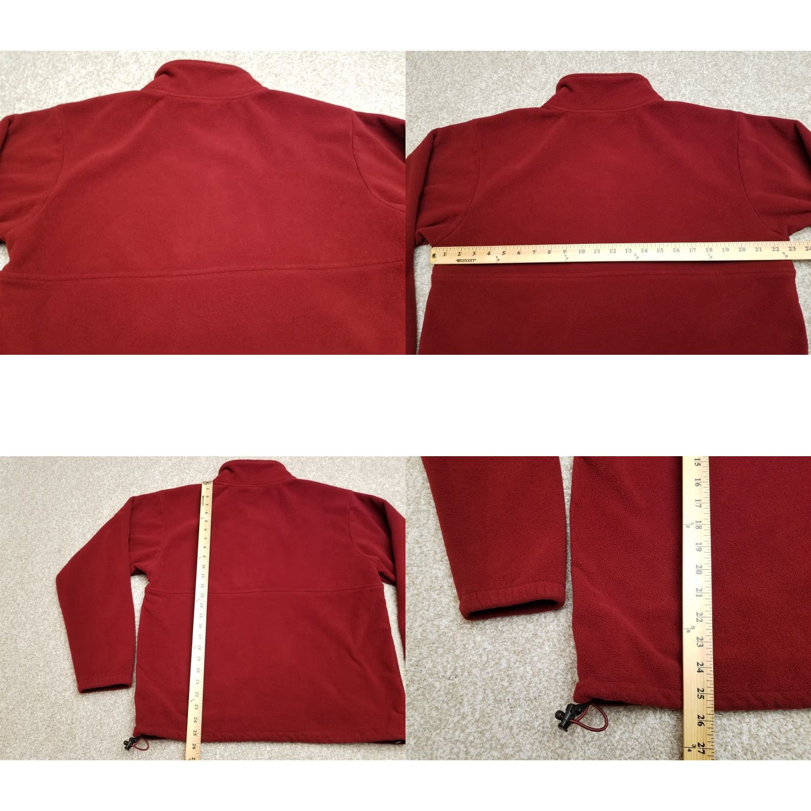Vintage VINTAGE Cabela's Jacket Mens M Red Polartec Zip 100% Polyester Fleece - Full Zip Outdoor Hiking, Walking Men Size US M / EU 48-50 / 2 - 8 Thumbnail