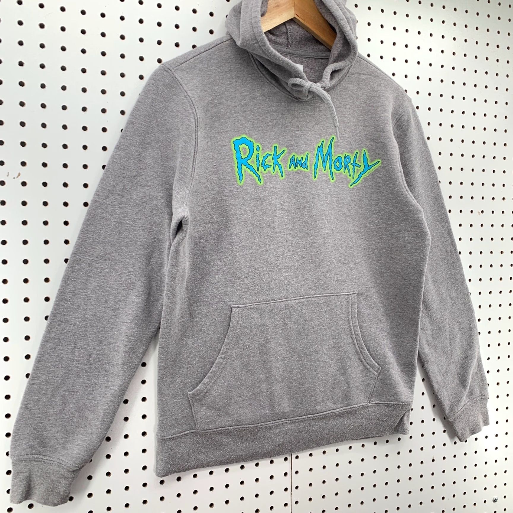 Old Navy Rick and Morty Old Navy Hoodie Mens Small Gray TV Cartoon Hooded Pullover Fleece Sweatshirt Pocket Logo Vintage: No Size US M / EU 48-50 / 2 - 5 Thumbnail