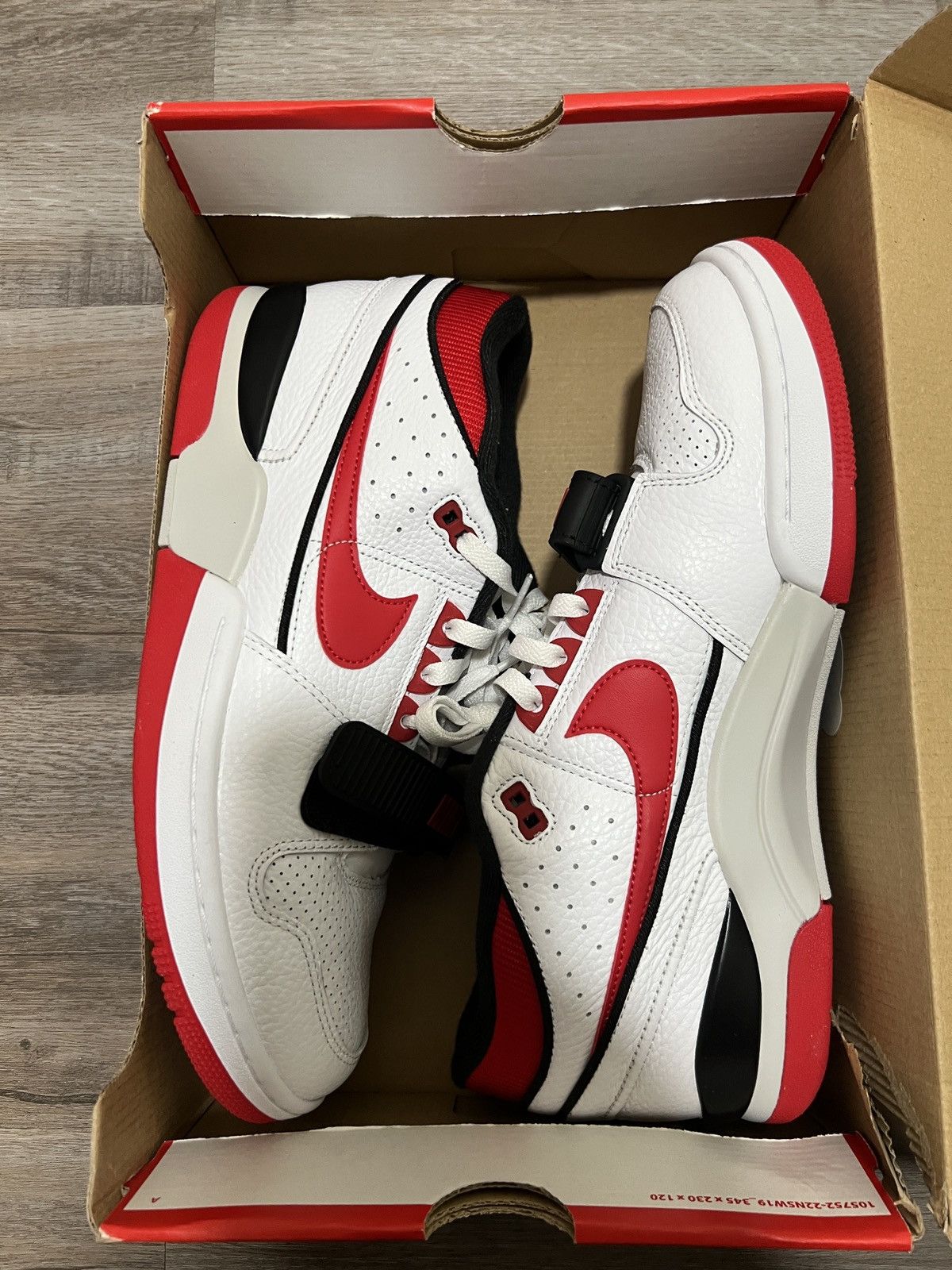 image of Nike Air Alpha Force 88 Shoes in White, Men's (Size 11.5)