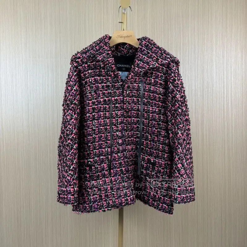 Chanel Chanel Color-Block Polyester Women's Cardigan . Size XL / US 12-14 / IT 48-50 - 1 Thumbnail