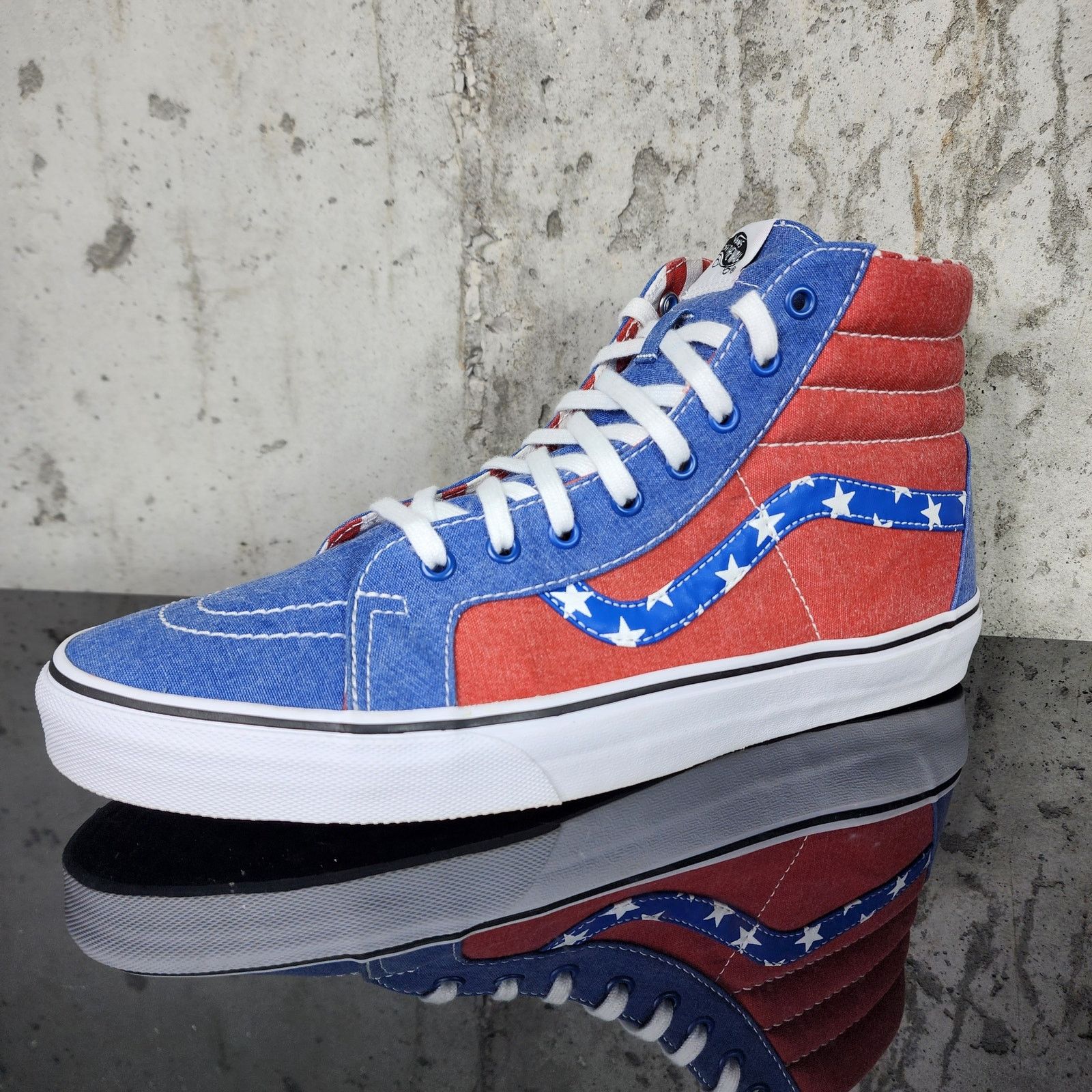 Vans Vans Sk8 Hi Reissue Van Doren Stars Stripes Size 13 Size US 13 / EU 46 - 2 Thumbnail