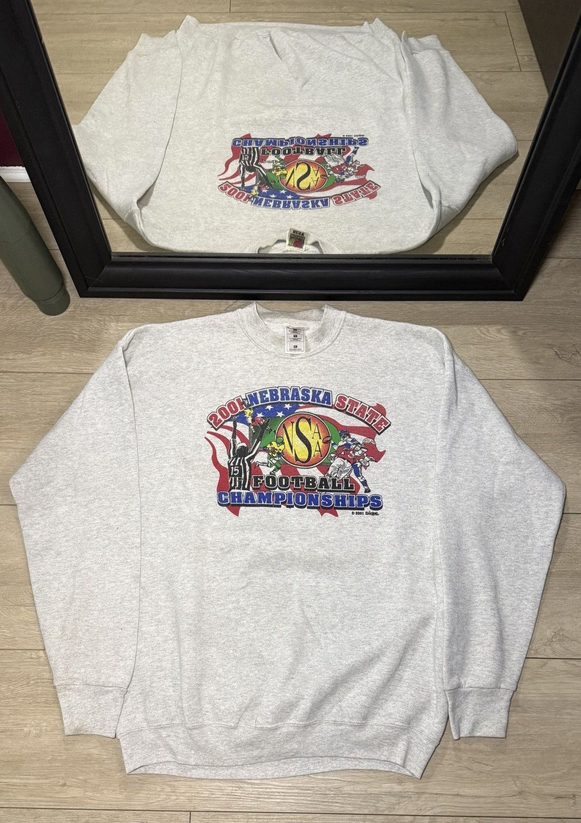 Other Vintage 2000s Nebraska State Football Championships Crewneck Size US XL / EU 56 / 4 - 1 Thumbnail