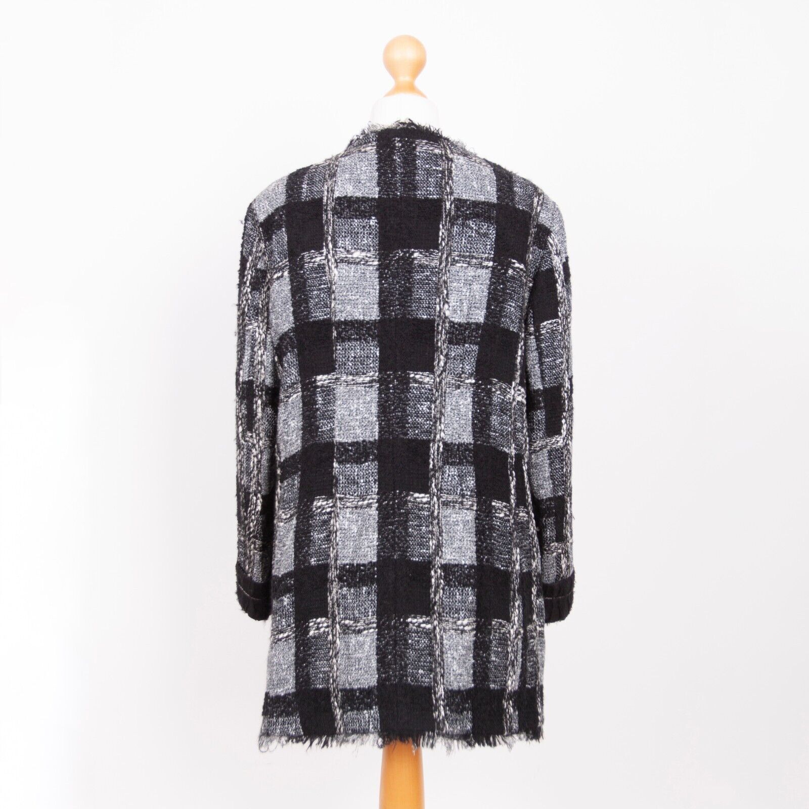 Versace × Versace Jeans Couture Versace Jeans Couture Women's Tweed Wool Cardigan Jacket Size M / US 6-8 / IT 42-44 - 3 Thumbnail