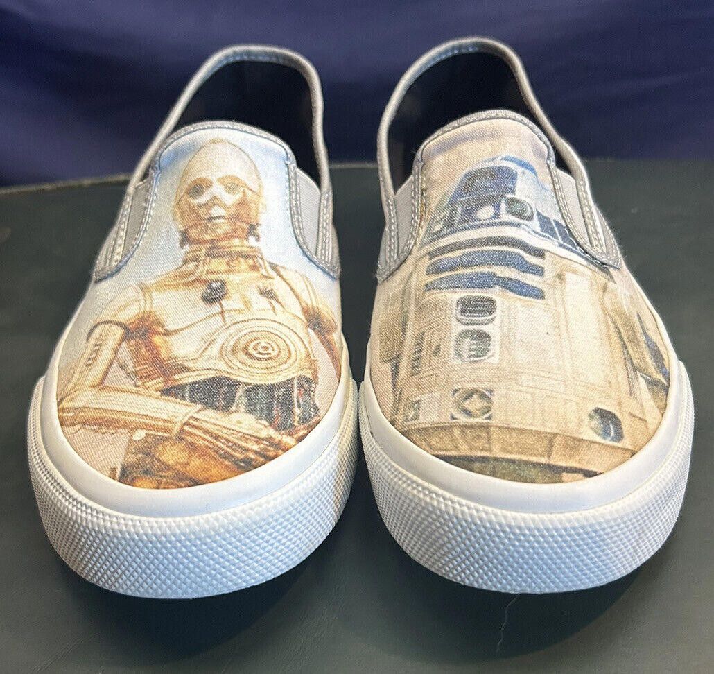 Sperry Sperry Star Wars Slip STS17649 R2-D2 C-3PO Sz 9.5 Size US 9.5 / EU 42-43 - 1 Thumbnail