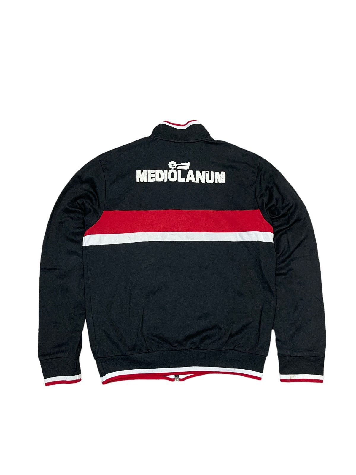 Adidas Vintage Adidas Ac Milan 2006 Mediolanum Tracktop Size US M / EU 48-50 / 2 - 4 Thumbnail