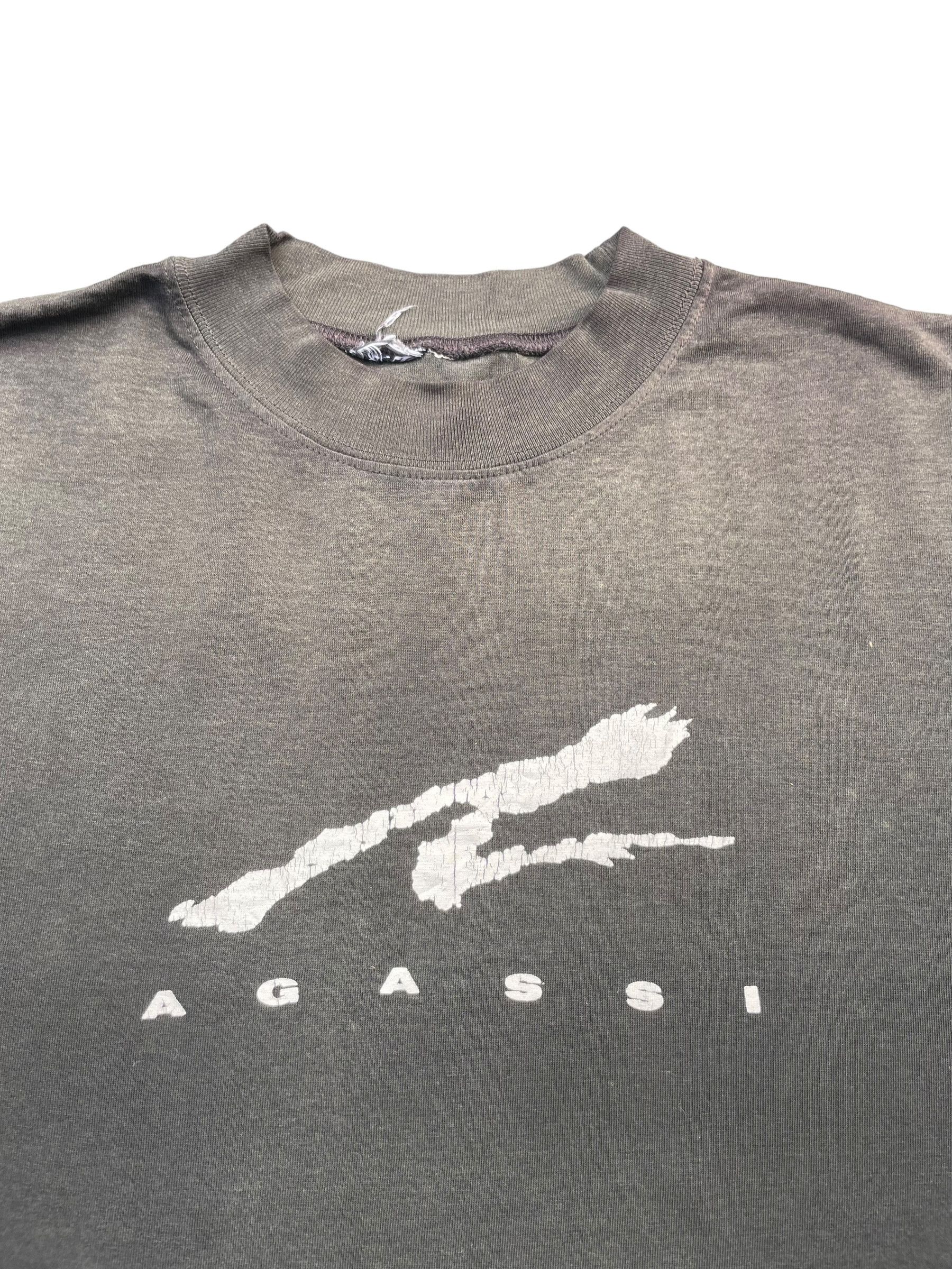 Nike Vintage Andre Agassi x Nike Sun Faded Tshirt Size US L / EU 52-54 / 3 - 3 Thumbnail