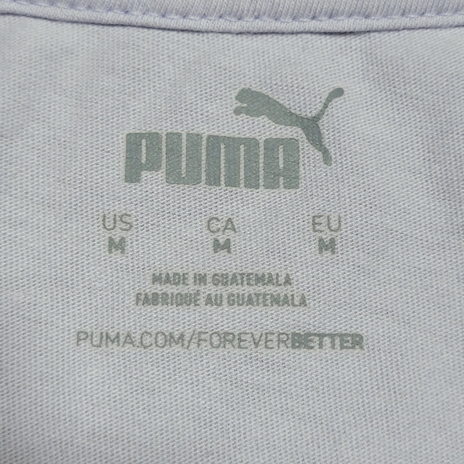 Puma Puma Lavender Tee "Together We're Unstoppable" - Size Medium Size M / US 6-8 / IT 42-44 - 4 Thumbnail