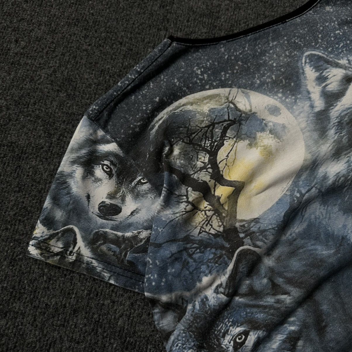 Y/Project VTG Adult Wolf Overprinted T-shirts Size S Y2K 00s USA Grung Size US S / EU 44-46 / 1 - 15 Thumbnail