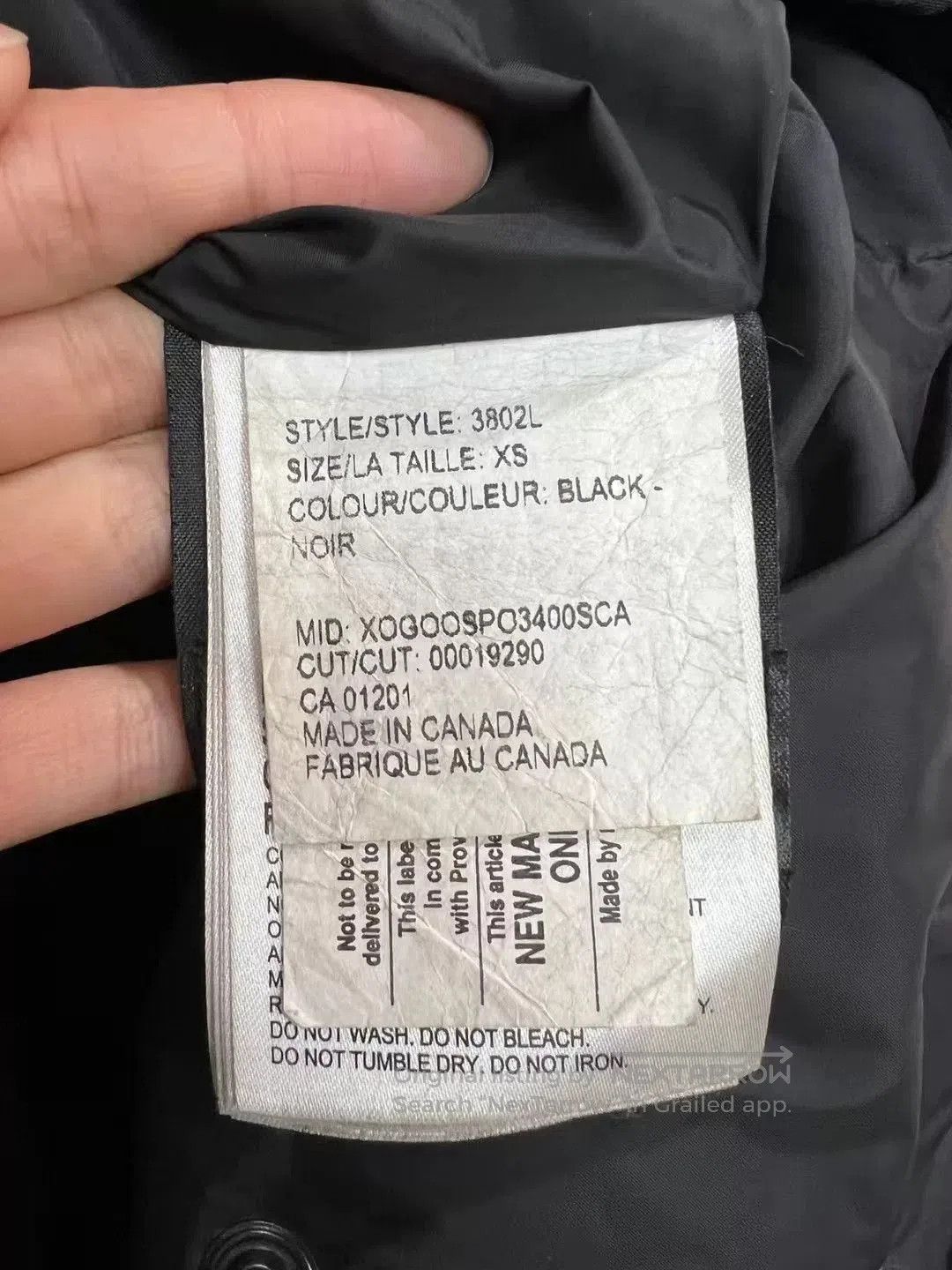 Canada Goose canada goose black down jacket size xs. Size US XS / EU 42 / 0 - 4 Thumbnail